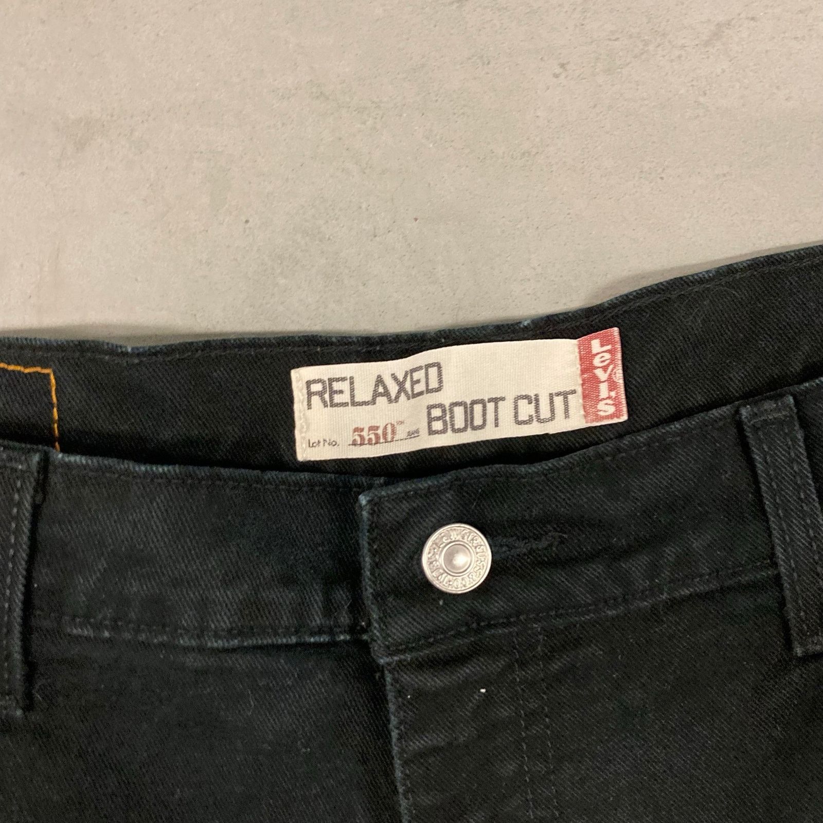 Levi's Levis low rise western bootcut jeans 33x34 Size 36" / US 14 / IT 50 - 3 Thumbnail