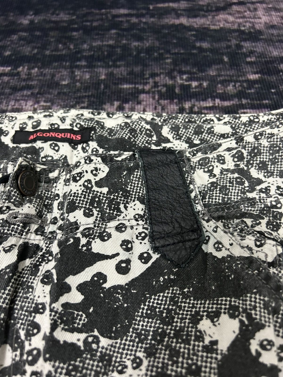 Seditionaries Algonquins Spiritual Weapon Skull Cargo Bondage Pants Size US 31 - 11 Thumbnail