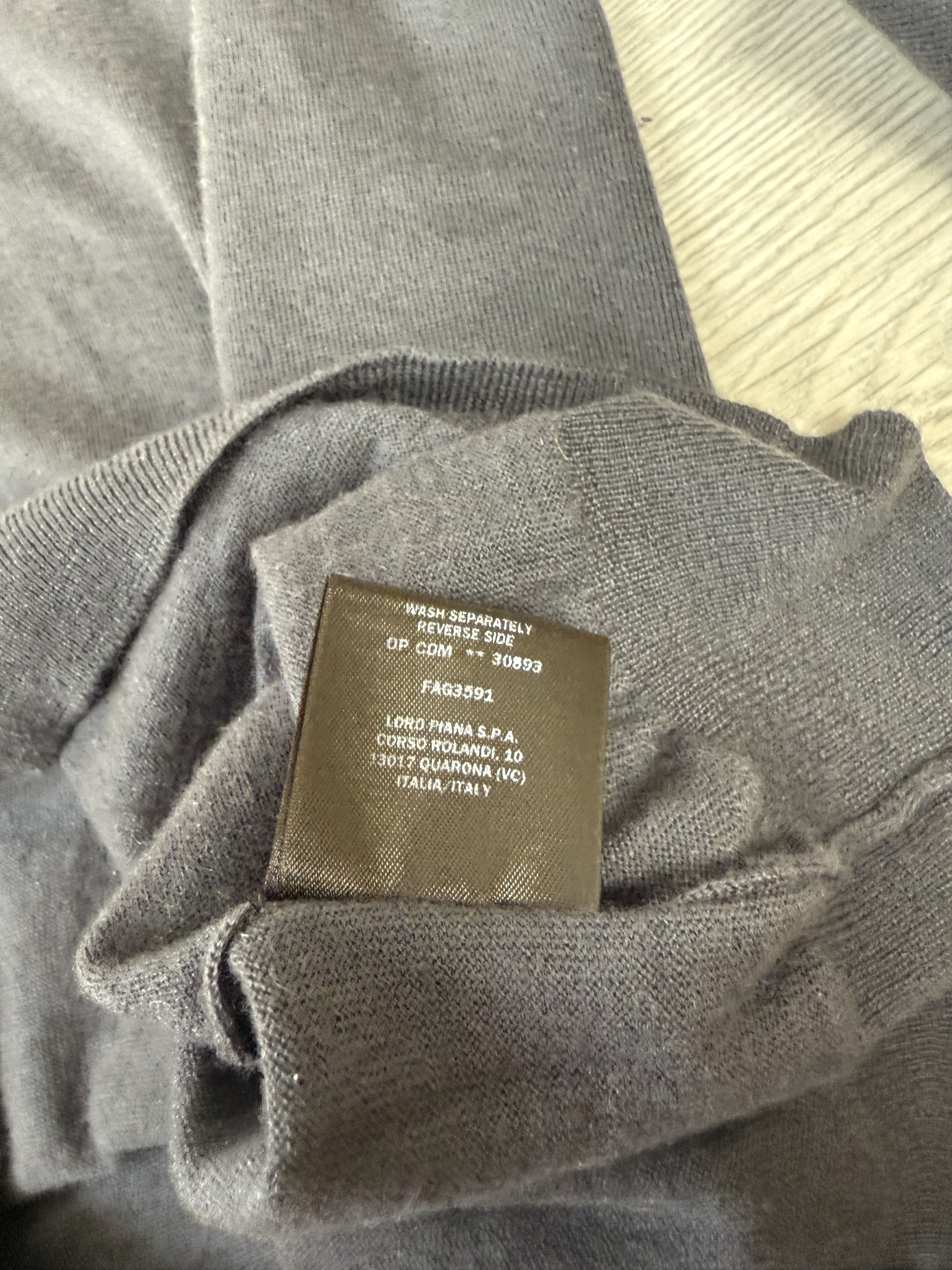 Loro Piana Loro Piana Cashmere Sweater Size US XXL / EU 58 / 5 - 7 Thumbnail