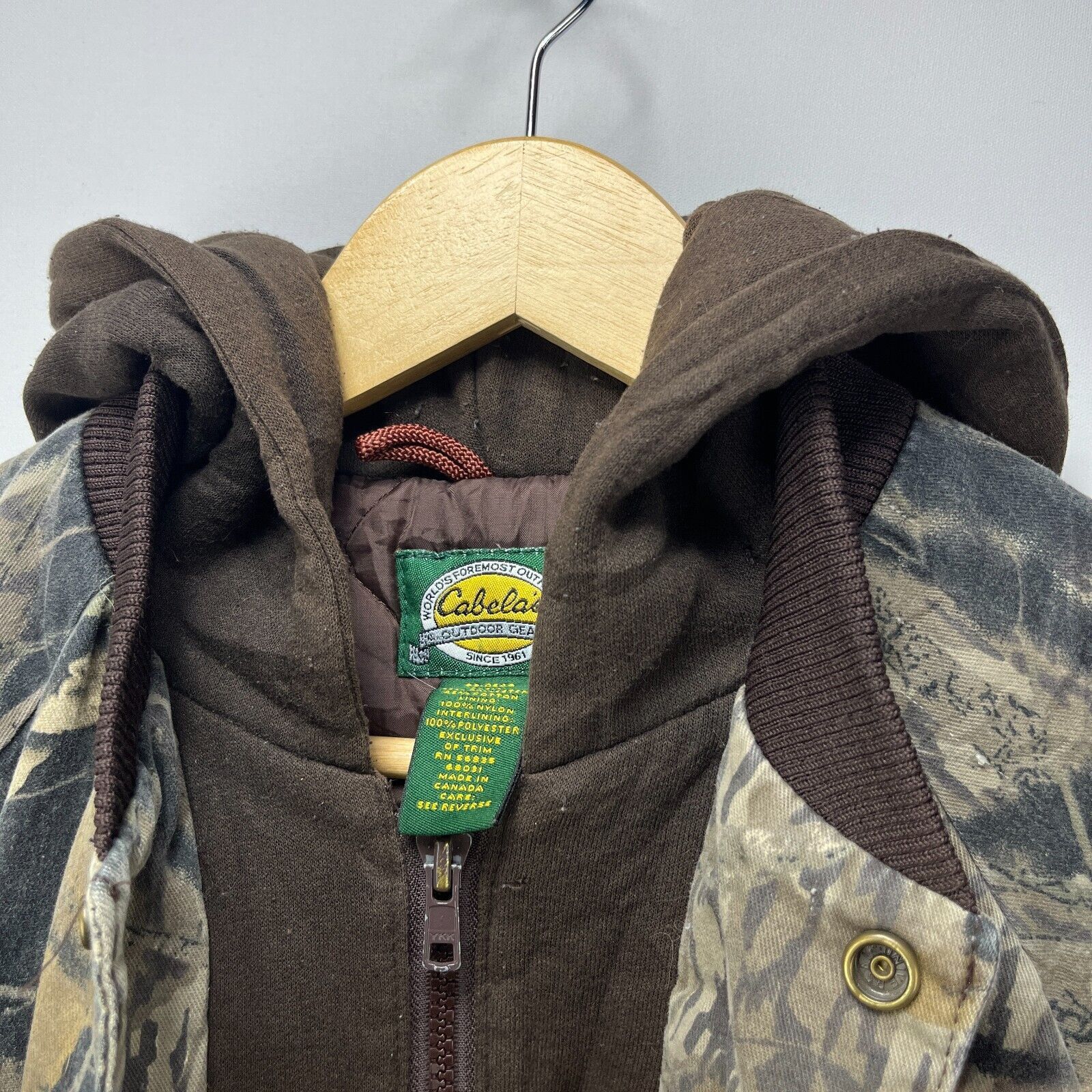 Vintage Vintage '90s Realtree Camo Mossy Oak Bomber Small Cabela's Size US S / EU 44-46 / 1 - 11 Thumbnail