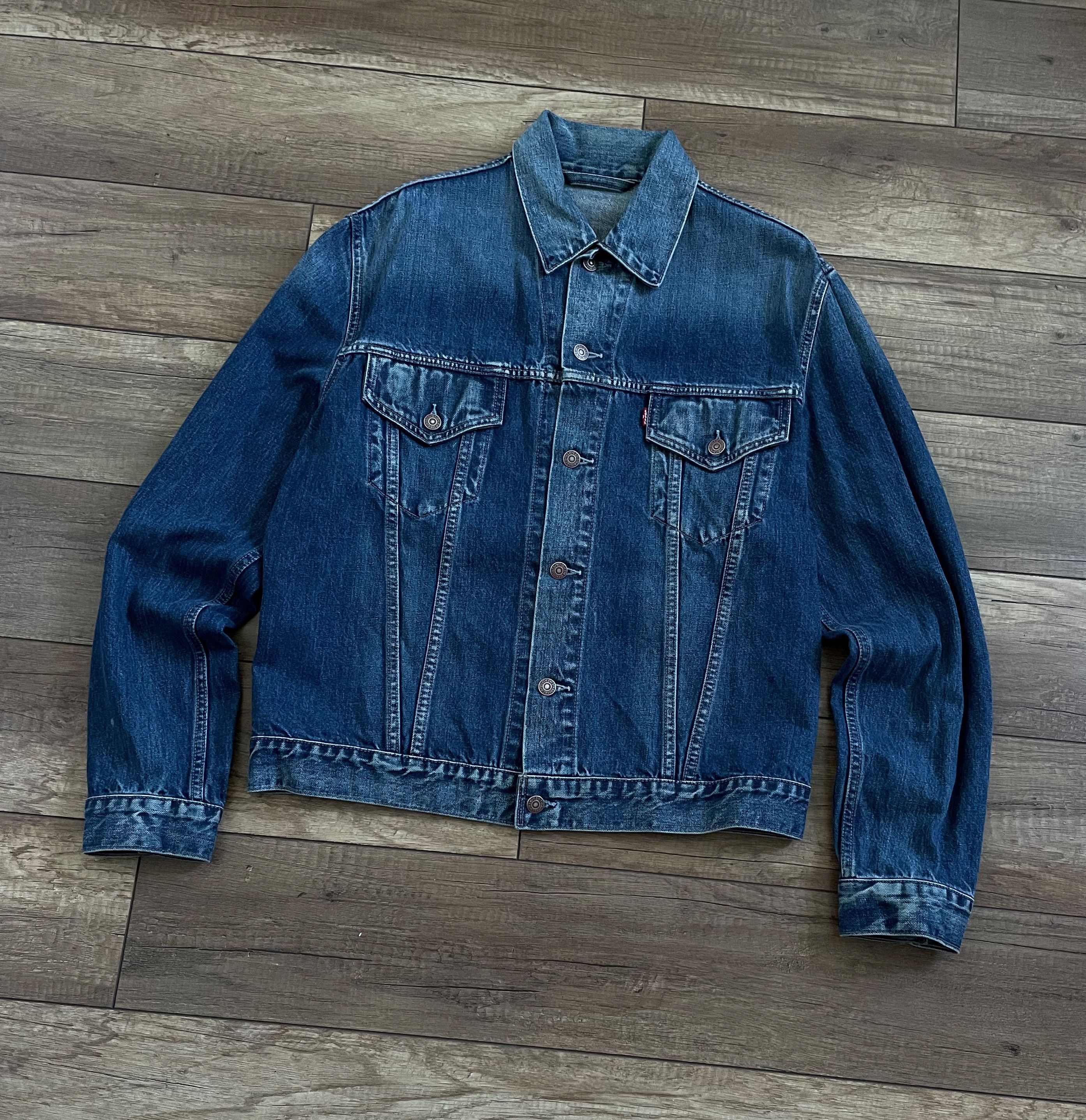 Levi's Vintage Levi's Washed Blue Denim Trucker Jeans Jacket Size US M / EU 48-50 / 2 - 4 Thumbnail
