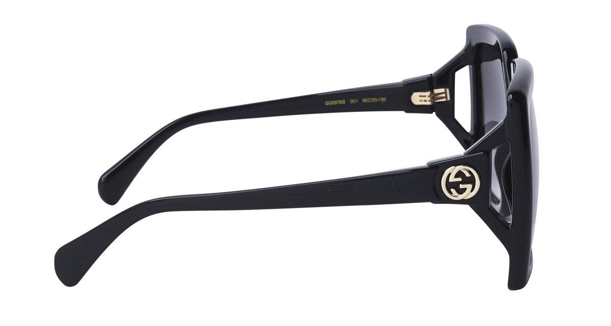 Gucci NEW GUCCI GG0876S-001 Black Size ONE SIZE - 3 Thumbnail