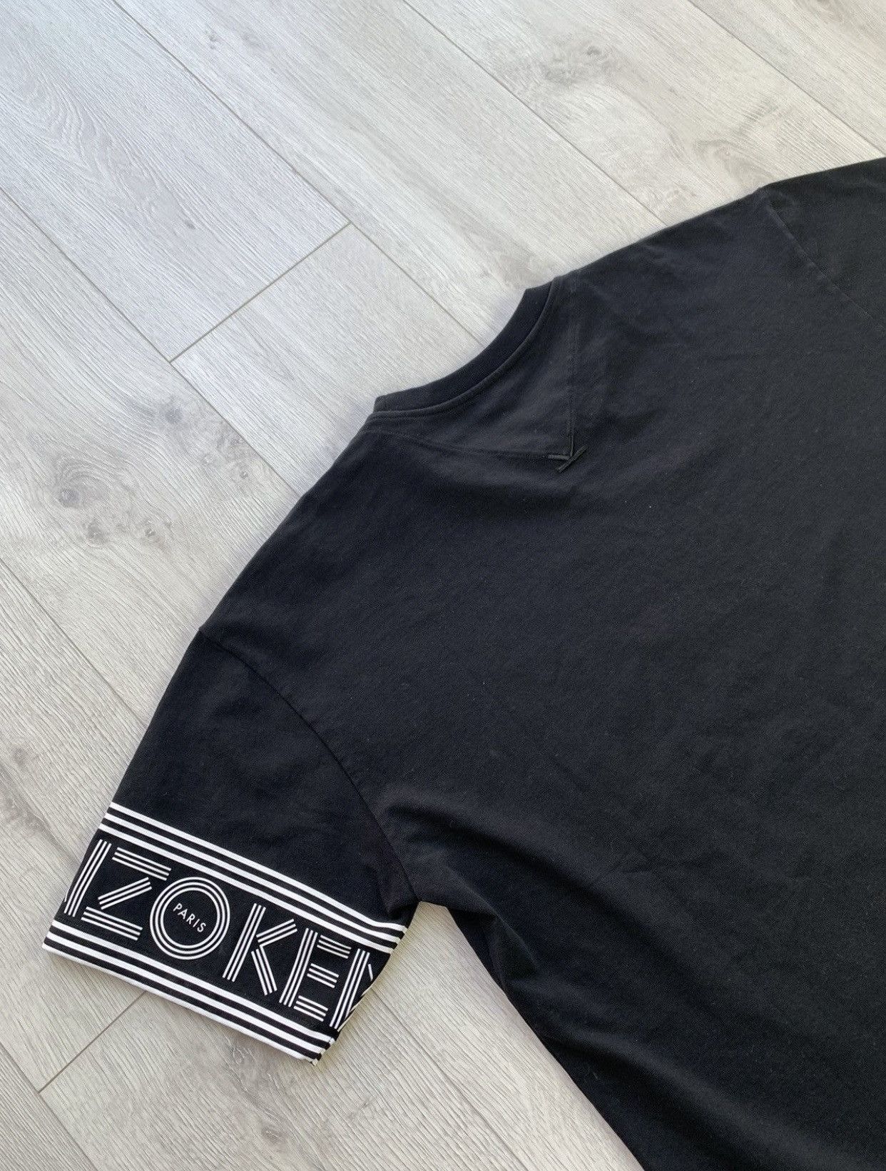 Kenzo Kenzo Kizaru Tee Sleeve Logo T Shirt Size US L / EU 52-54 / 3 - 7 Thumbnail