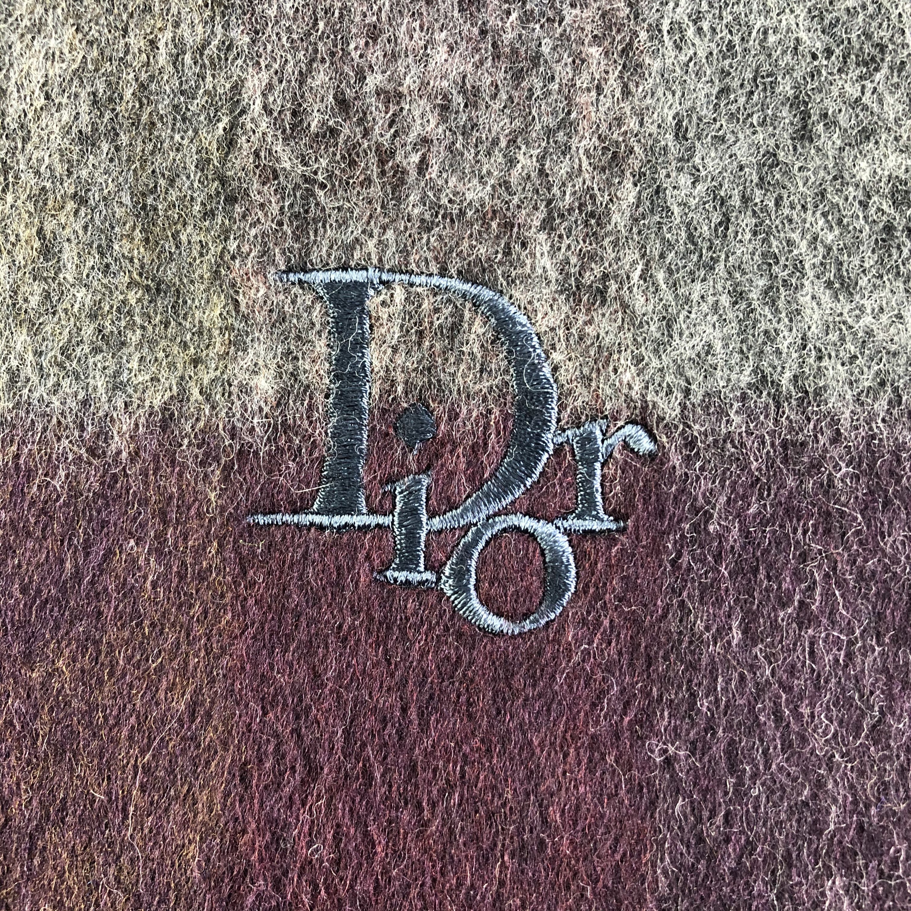 Christian Dior Monsieur Christian Dior Scarf / Muffler / Neckwear P598 Size ONE SIZE - 2 Thumbnail