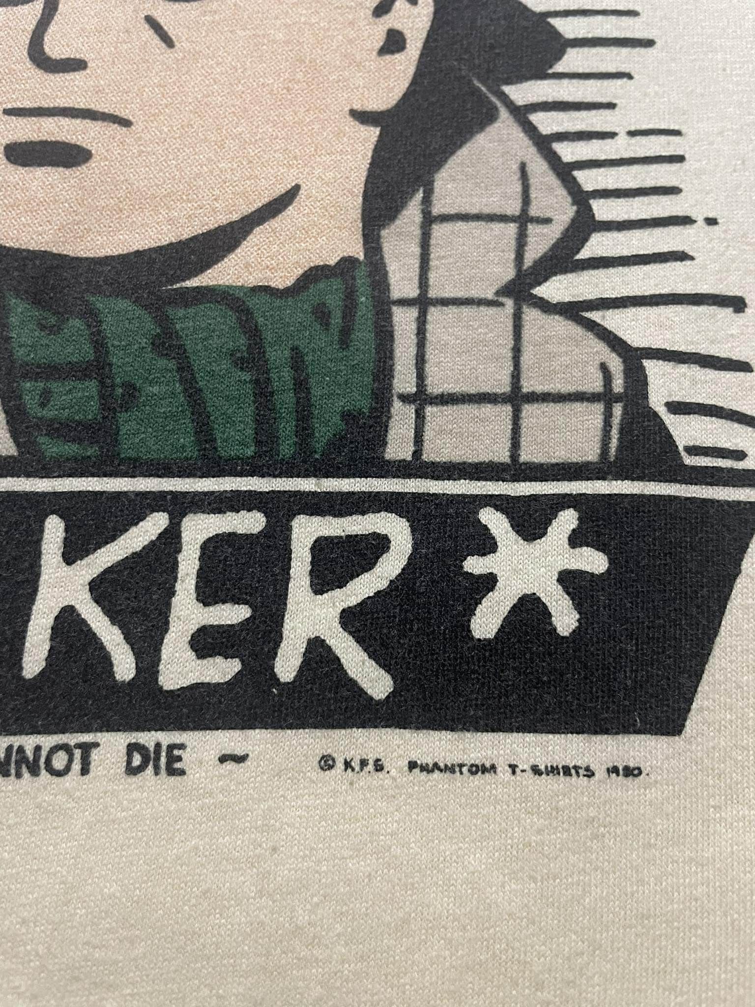 Vintage Vintage Mr Walker Phantom Art Comic Shirt Size US L / EU 52-54 / 3 - 4 Thumbnail