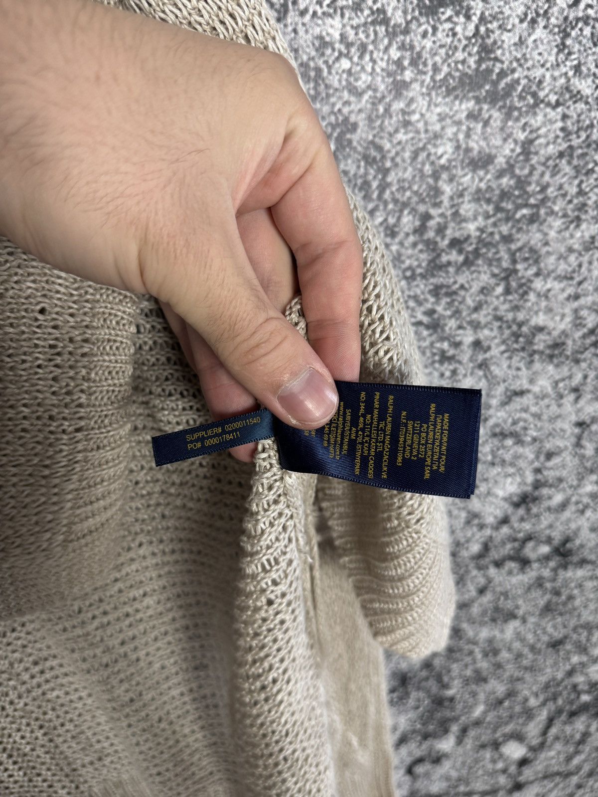 Polo Ralph Lauren Polo Ralph Lauren Sweater Linen Open Knit Lightweight Boho Size XS / US 0-2 / IT 36-38 - 9 Thumbnail