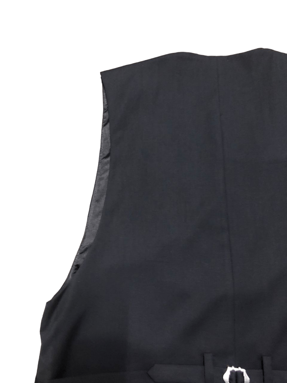 If Six Was Nine No Id Double Layer Black Vest Zipper Jacket Seditionaries Size US M / EU 48-50 / 2 - 9 Thumbnail