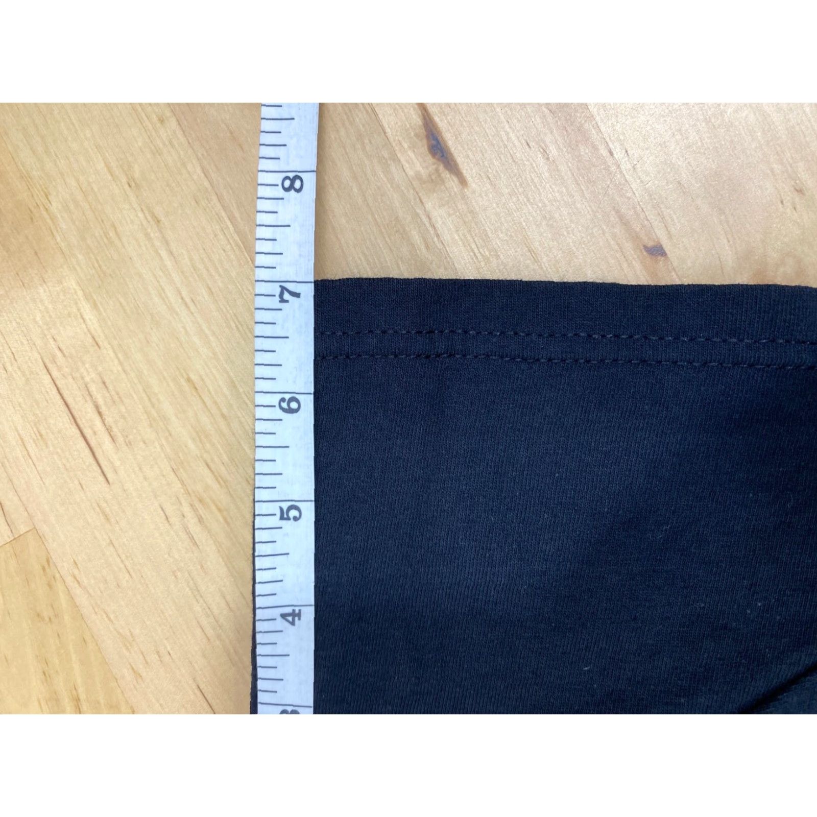 Vintage Yazbek Logo Shirt Black Short Sleeve Cotton Crew Neck Women's L Size 36" / US 14 / IT 50 - 7 Thumbnail