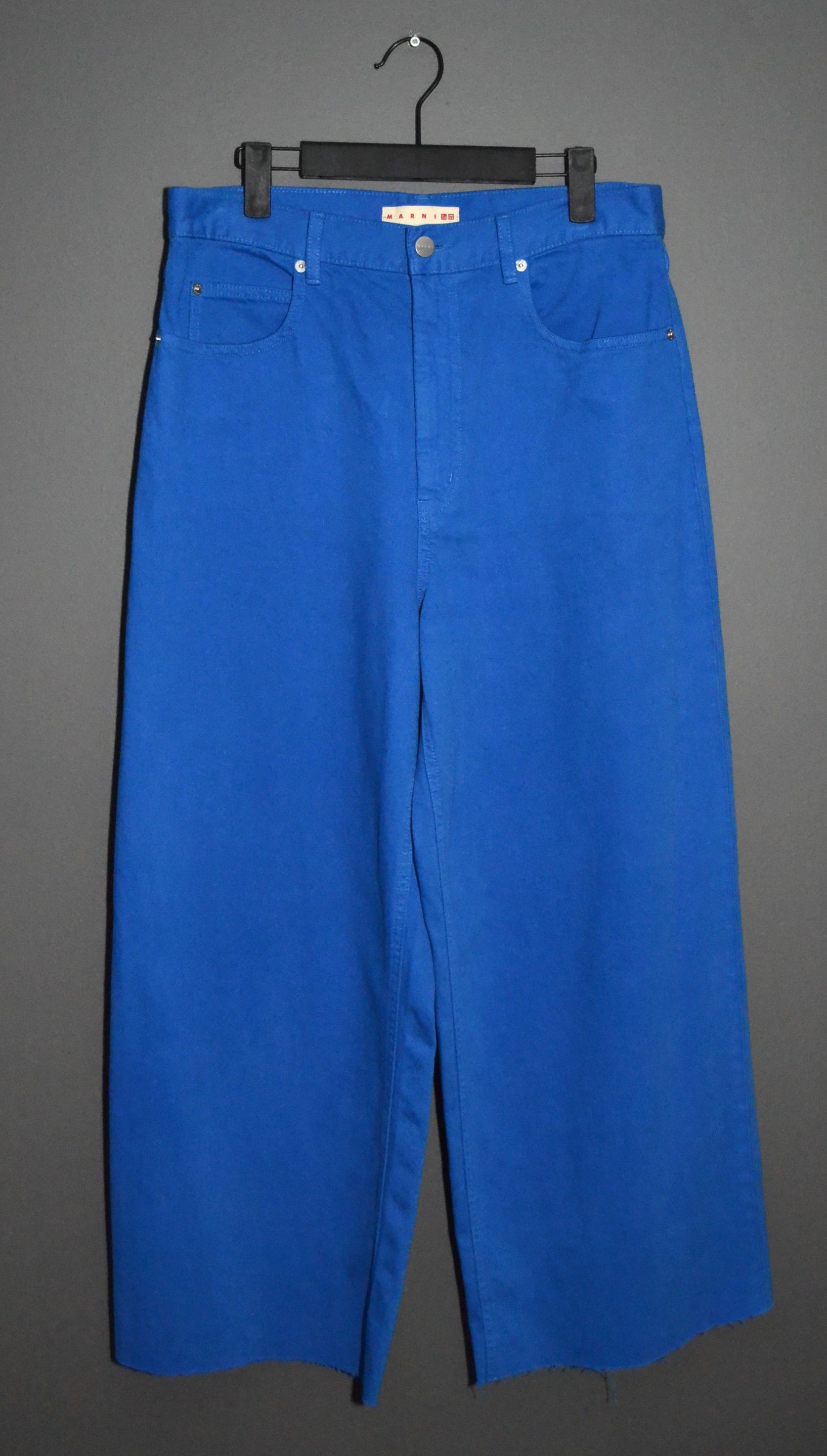 Marni Marni x Uniqlo Blue Baggy Jeans Pants size 31 Size 30" / US 8 / IT 44 - 4 Thumbnail