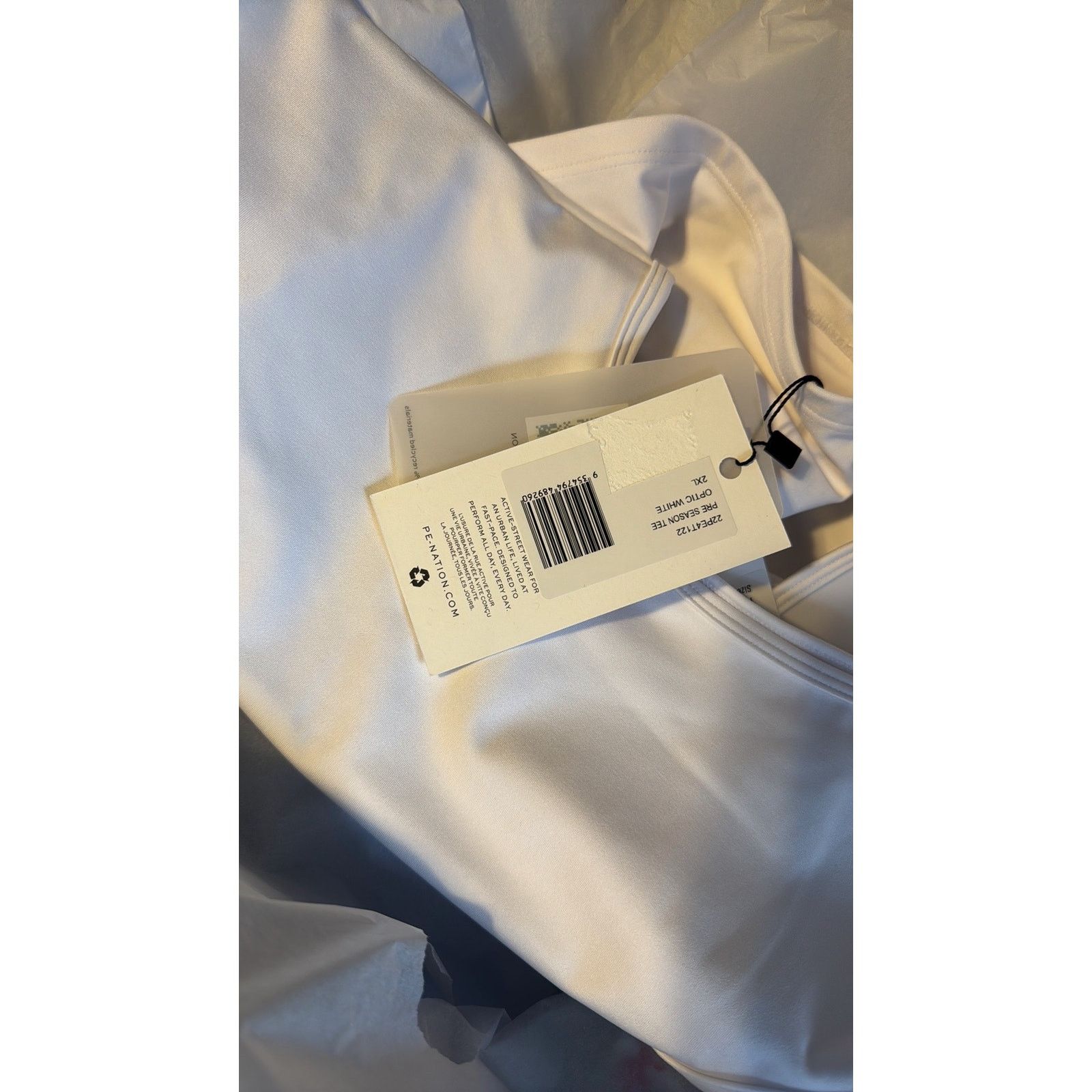 P.E Nation P.E NATION Cropped cutout printed stretch-jersey top XXL Size XXL / US 16-18 / IT 52-54 - 5 Thumbnail