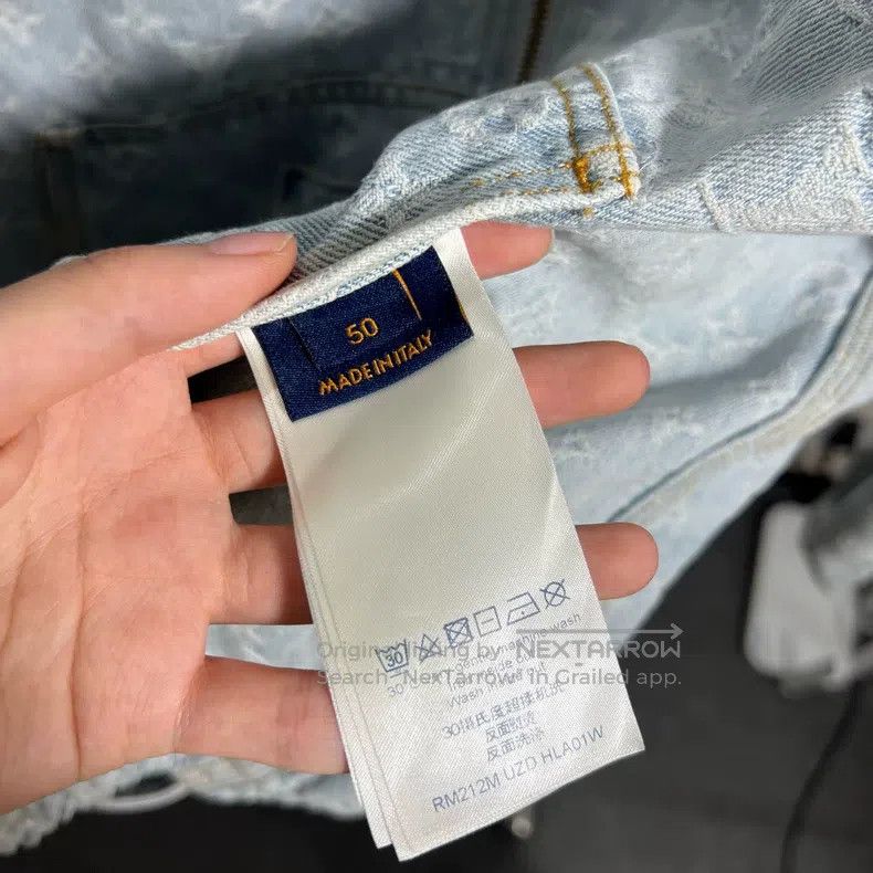 Louis Vuitton Louis Vuitton Nba full print denim jacket Size US M / EU 48-50 / 2 - 4 Thumbnail