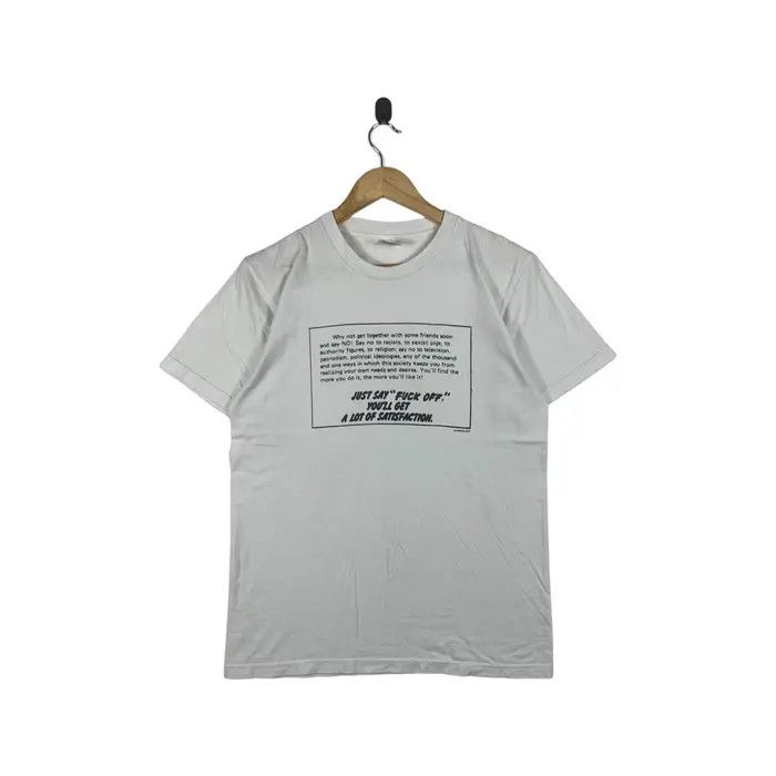 Supreme SUPREME F*CK OFF 2016 Spring Summer Collection Tee Shirt Size US M / EU 48-50 / 2 - 1 Thumbnail