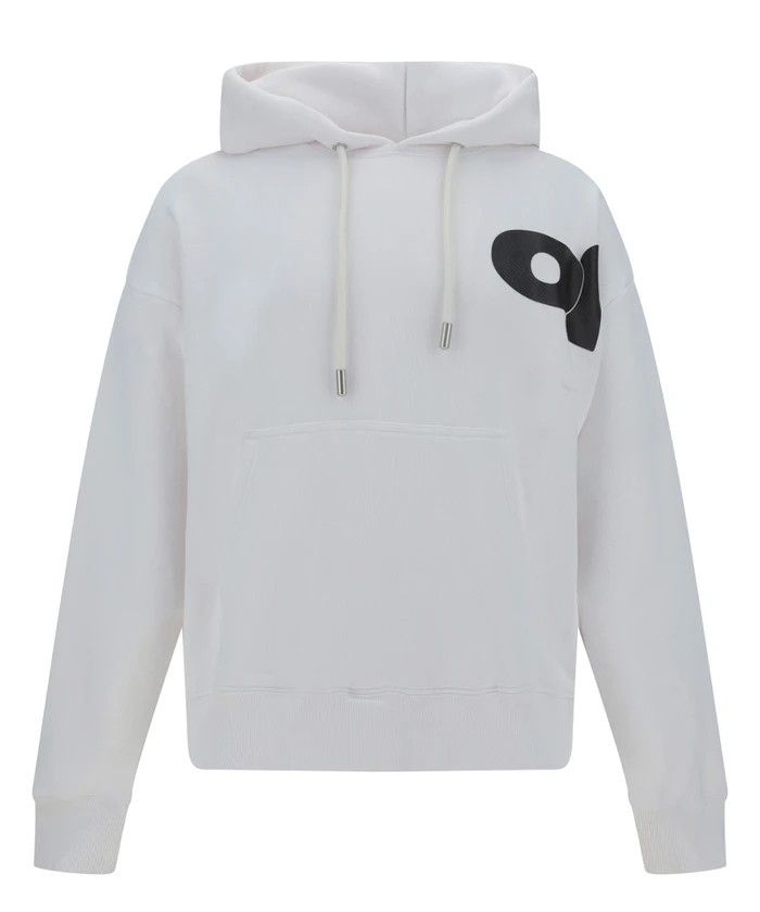Off-White o1s22i1n1124 Oversized Hoodie in White Size US S / EU 44-46 / 1 - 1 Thumbnail