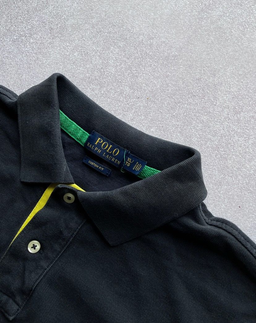 Polo Ralph Lauren × Vintage Vintage Polo Ralph Lauren Navy Chief Keef Style Shirt XL Size US XL / EU 56 / 4 - 3 Thumbnail