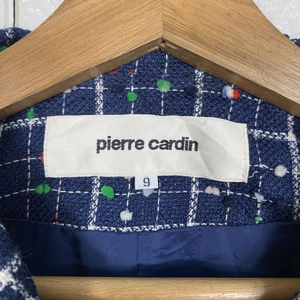Pierre Cardin 📌Vintage Tweed Jacket Button Pierre Cardin Size M / US 6-8 / IT 42-44 - 18 Thumbnail