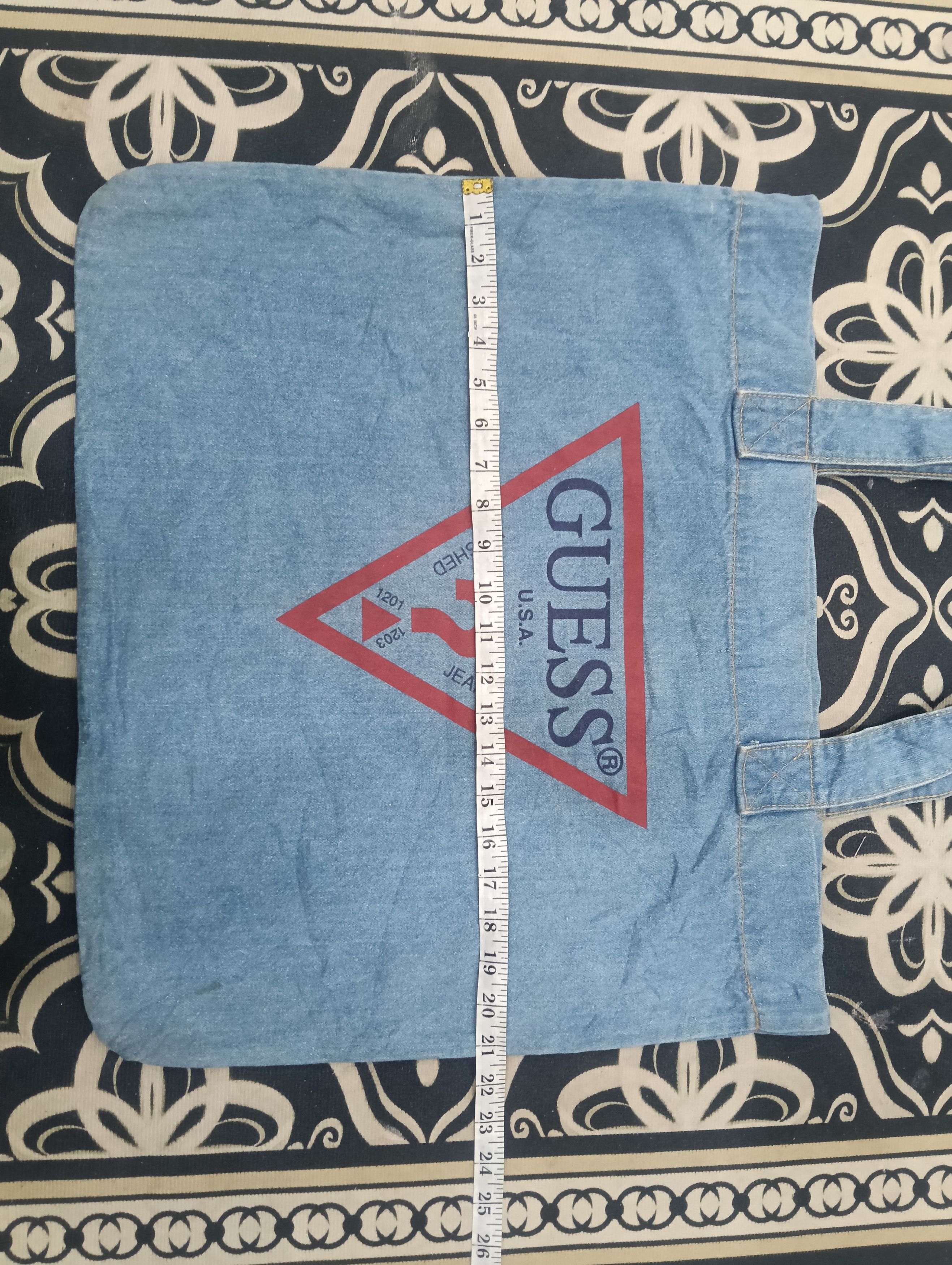 Georges Marciano True Vintage Guess Denime Totebag Size ONE SIZE - 6 Thumbnail