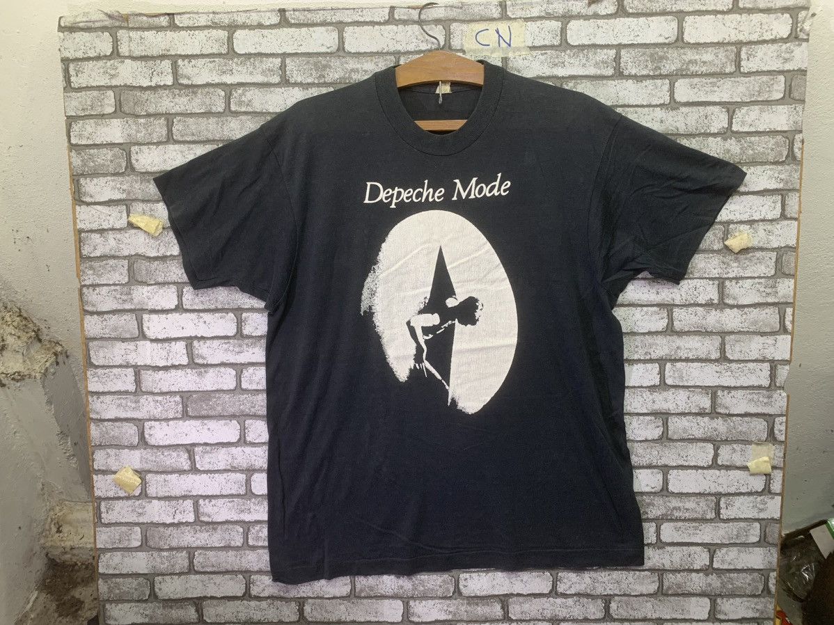 Band Tees × Vintage Vintage Depeche Mode New Life English Electronic Band Size US XL / EU 56 / 4 - 1 Thumbnail