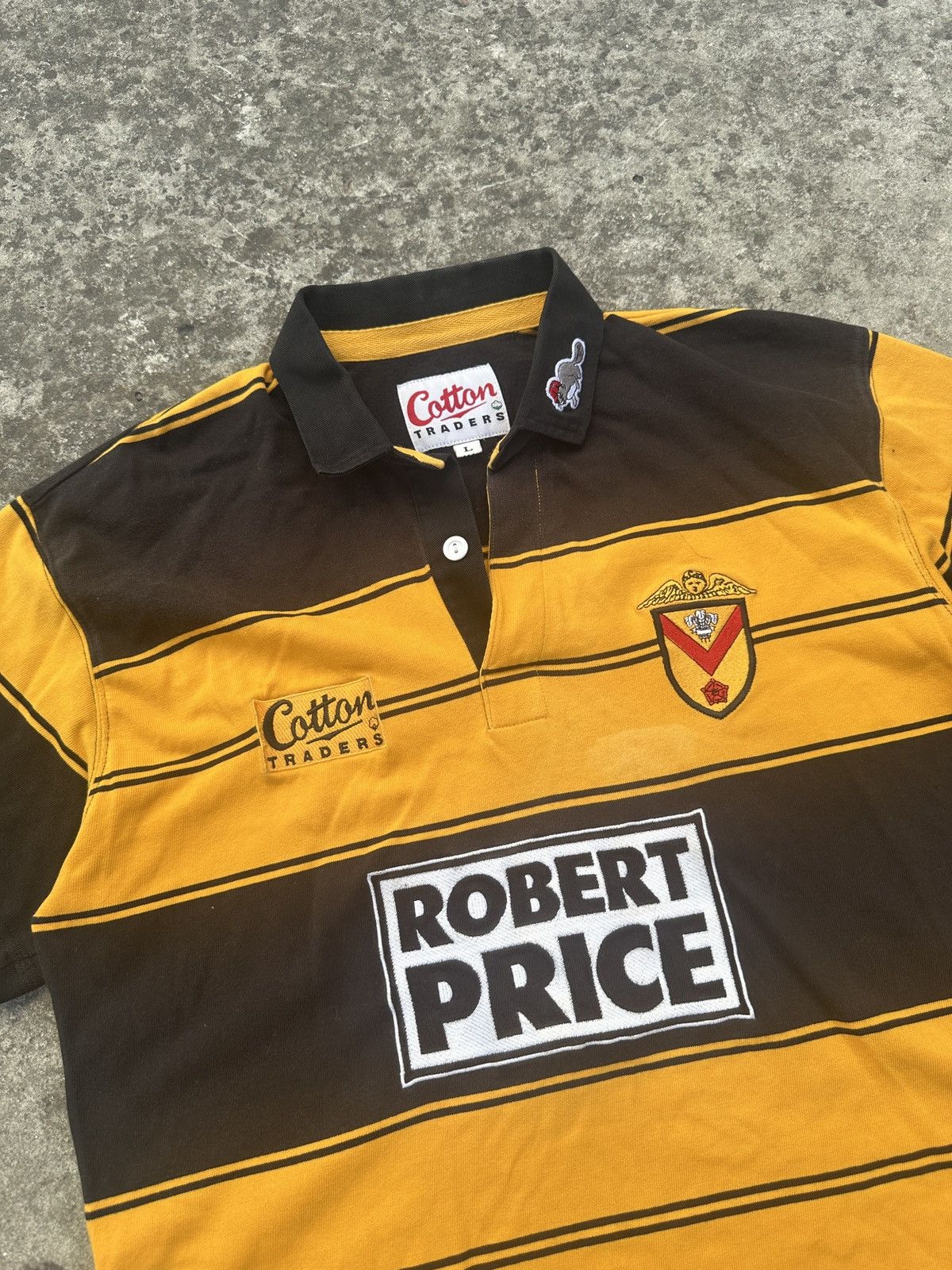 Cotton Traders Vintage Cotton Trades Newport RFC Rugby Jersey Rare L Casual Size US L / EU 52-54 / 3 - 2 Thumbnail