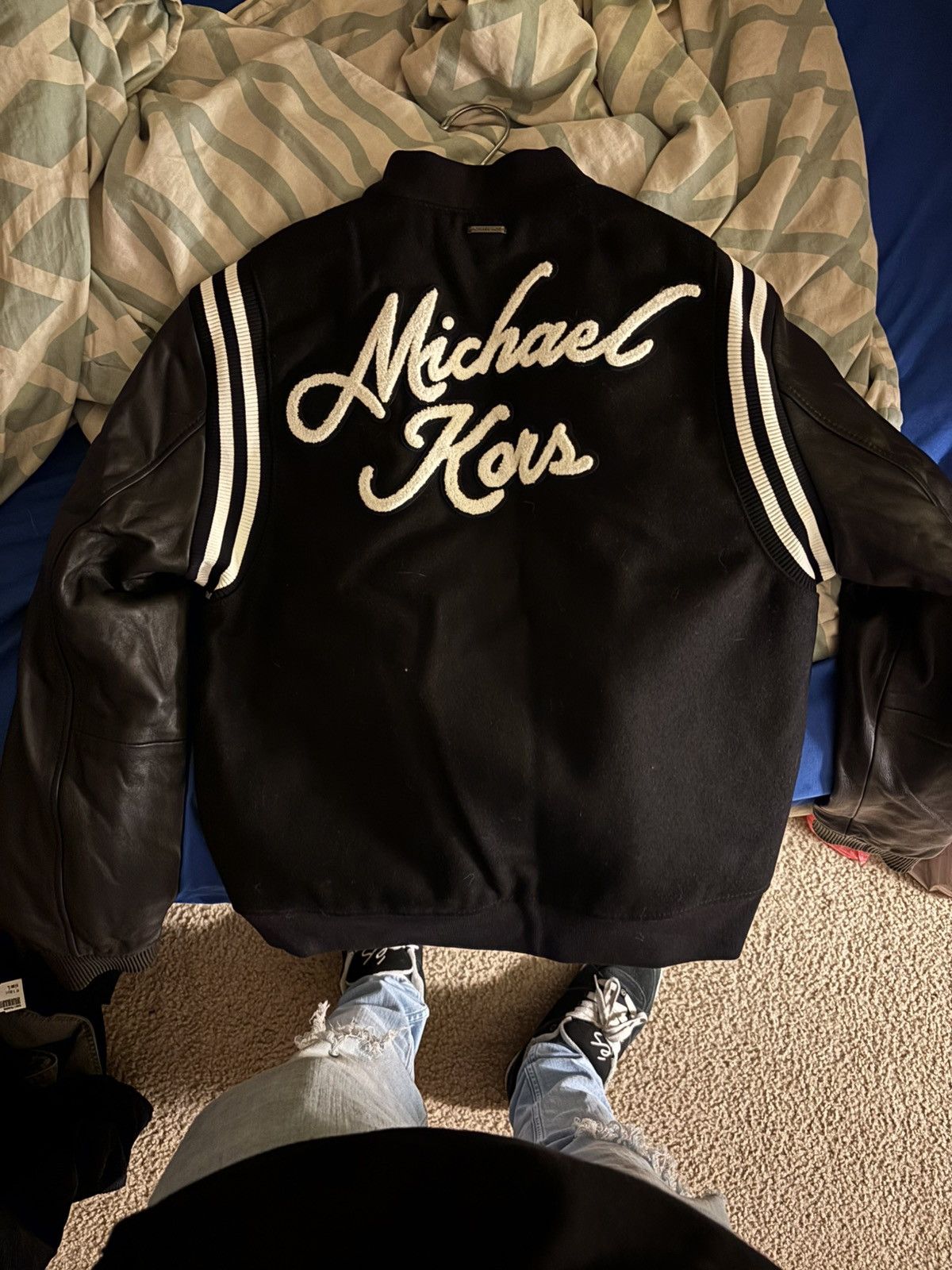 Michael Kors Michael Kors Varisty Baseball Jacket Size US M / EU 48-50 / 2 - 2 Thumbnail