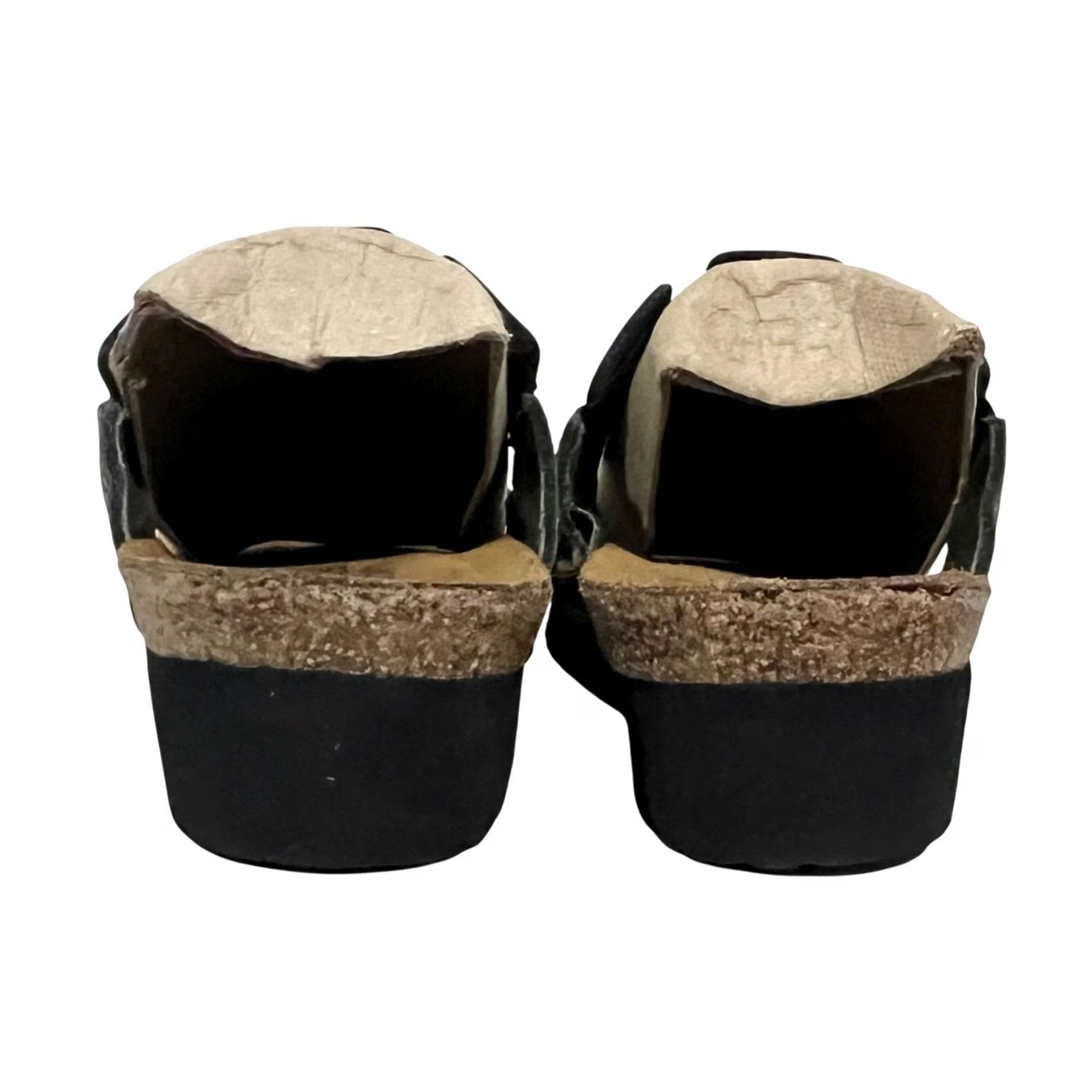 Vintage Naot Ashley Sandal womens EUR 42 US 11 Brown w/ Rhinestones Slide Wedge Cork Womens Shoes VINTAGE? Size US 11 / IT 41 - 5 Thumbnail