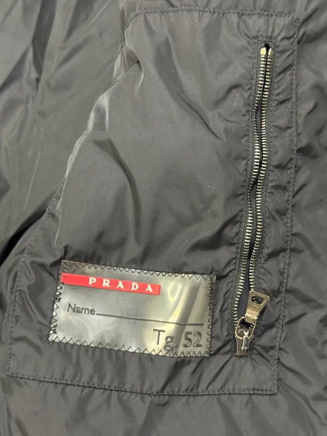 Prada AW2006 Prada Black Minimalist Puffer Jacket Size US L / EU 52-54 / 3 - 8 Thumbnail