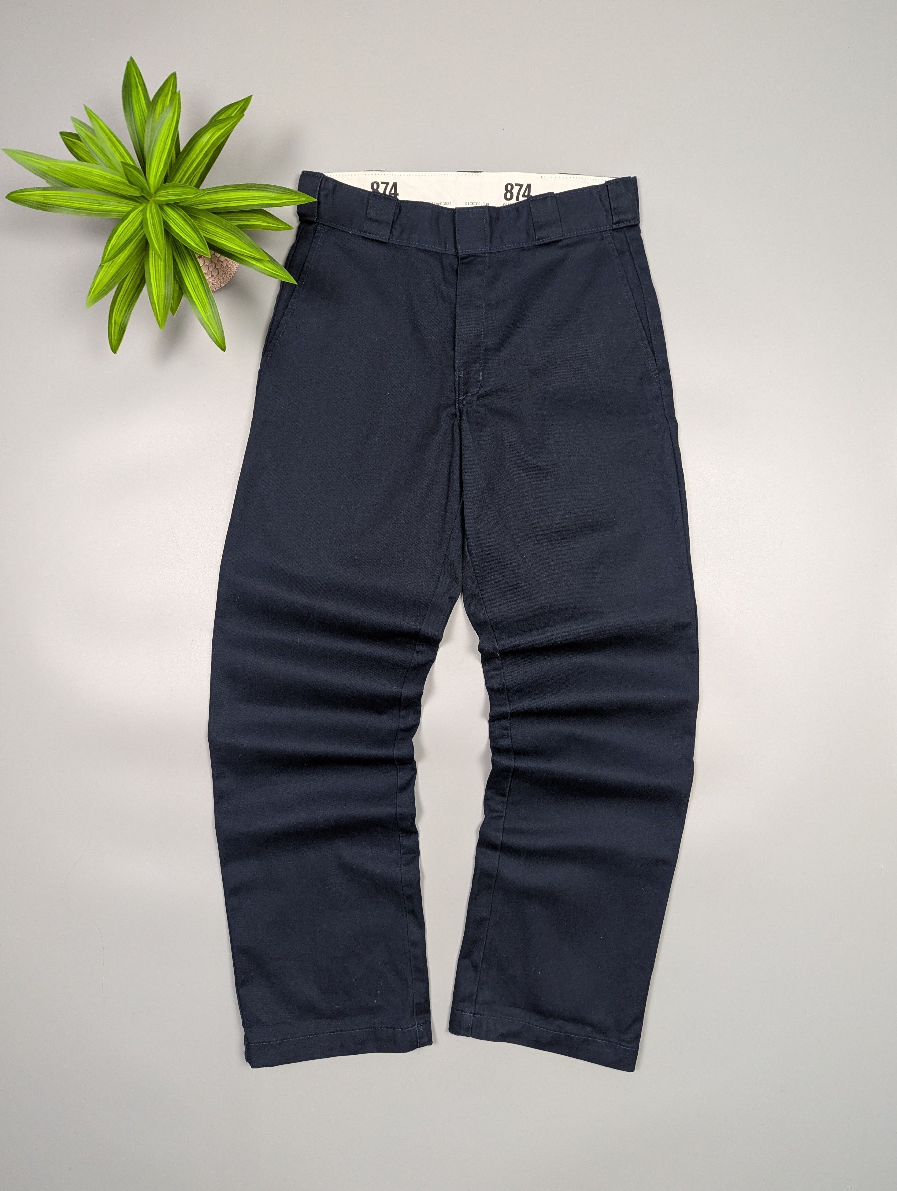 Dickies Dickies 874 Navy Blue VTG Pants Original Straight Fit W30 Size US 30 / EU 46 - 8 Thumbnail