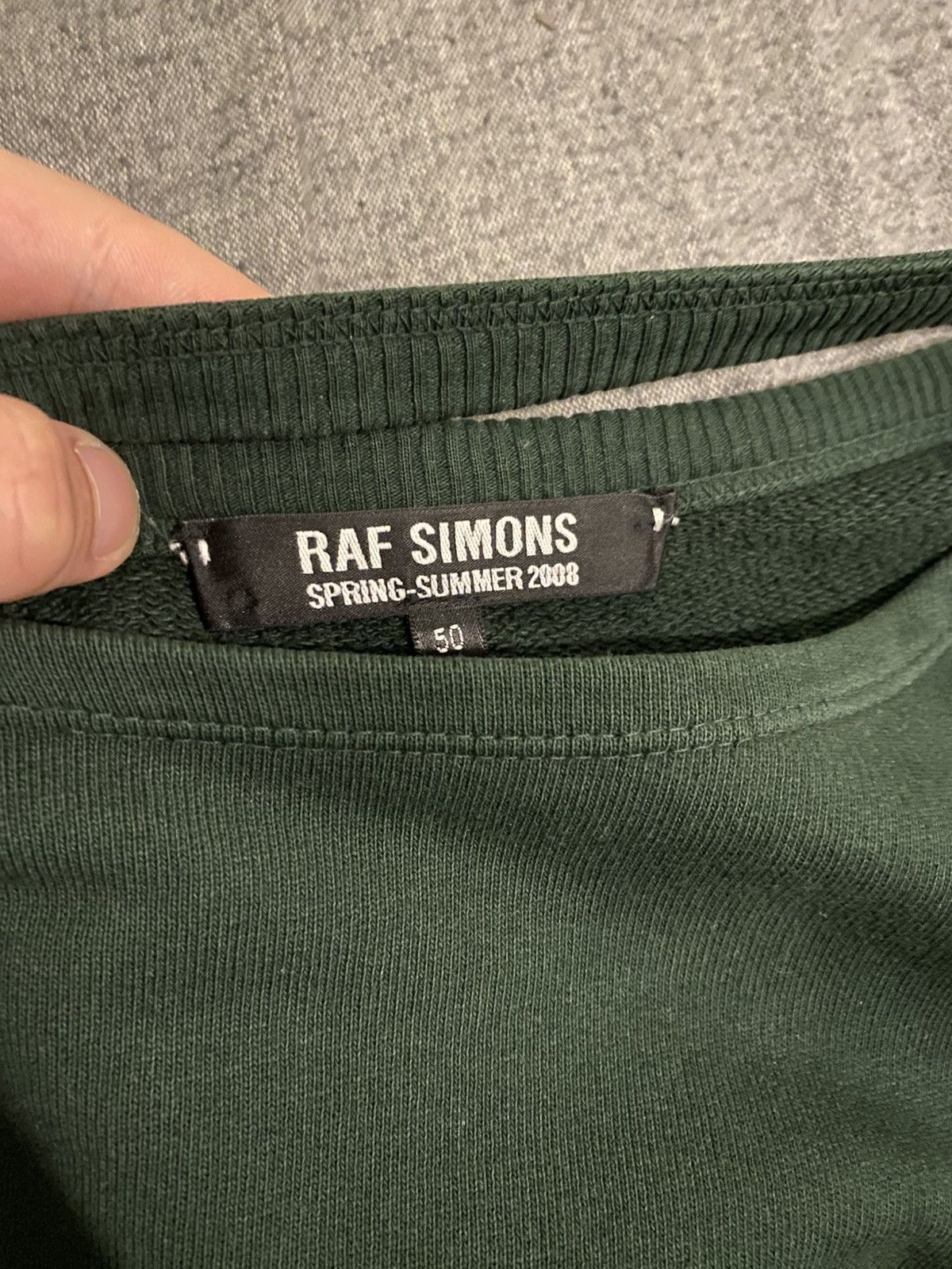 Raf Simons raf simon cut out crew neck ss04 Size US M / EU 48-50 / 2 - 5 Thumbnail