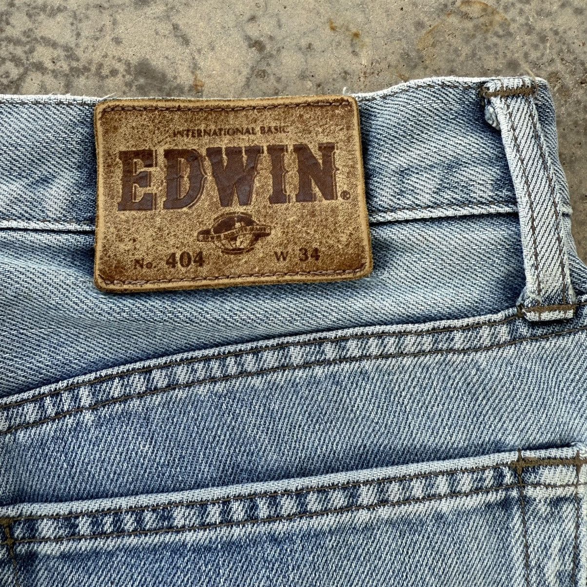 Edwin Vintage Edwin faded RIPPEP jeans denim pants Size US 34 / EU 50 - 12 Thumbnail