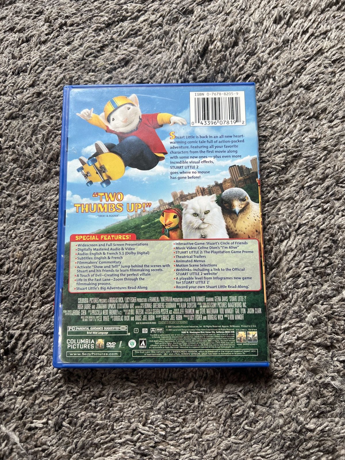 Sony Stuart Little 2 (DVD) Size ONE SIZE - 2 Thumbnail