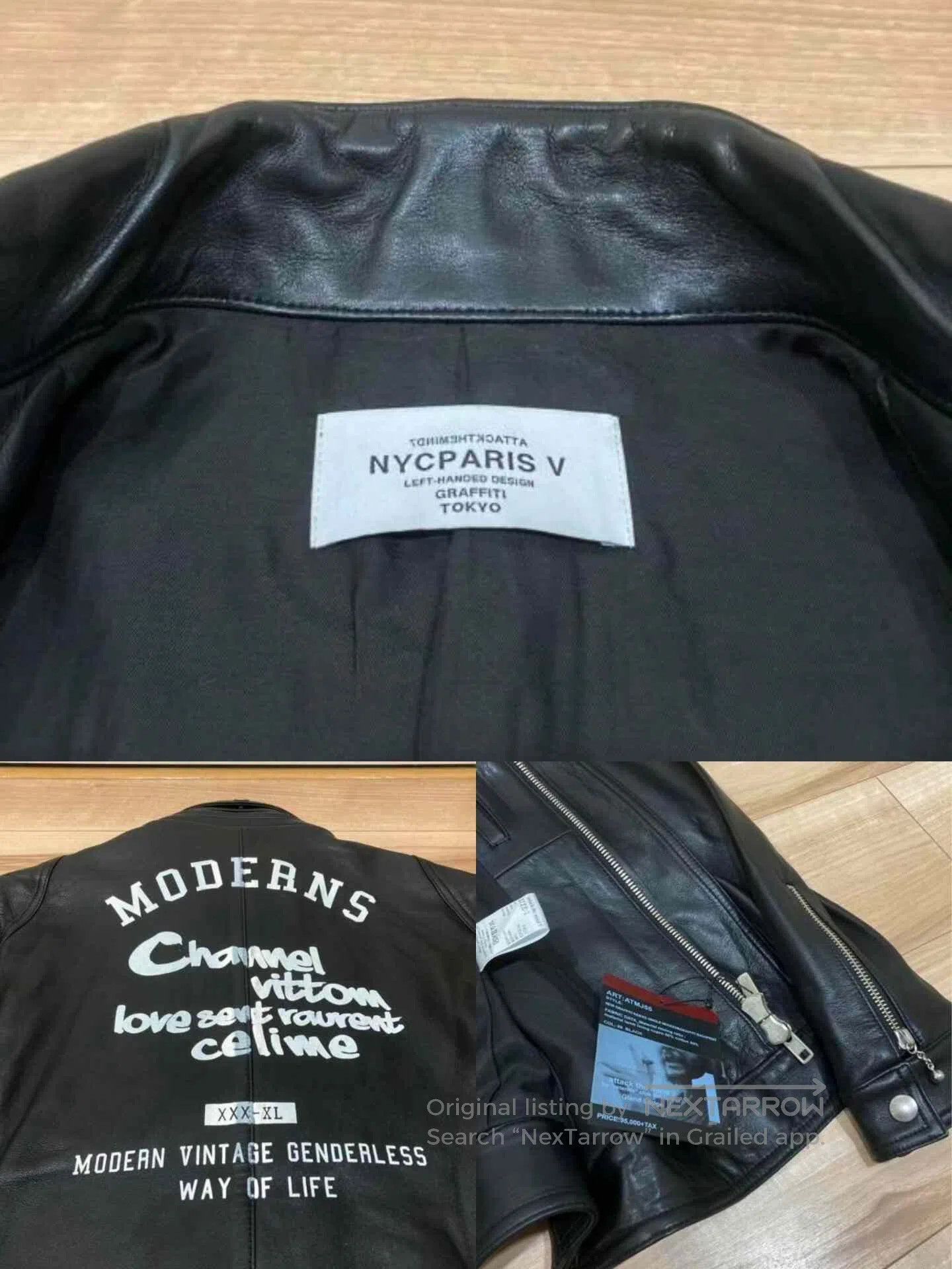 Other Attack the Mind 7 Lamb Leather Jacket. Size US S / EU 44-46 / 1 - 9 Thumbnail