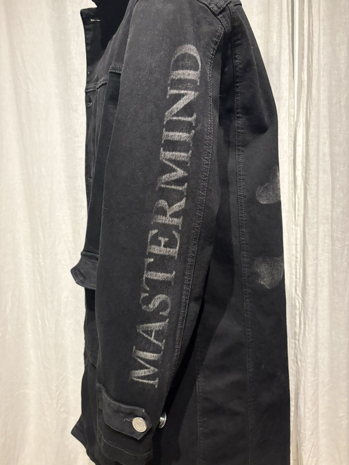 Mastermind Japan Punk denim trenchcoat. Size US L / EU 52-54 / 3 - 4 Thumbnail