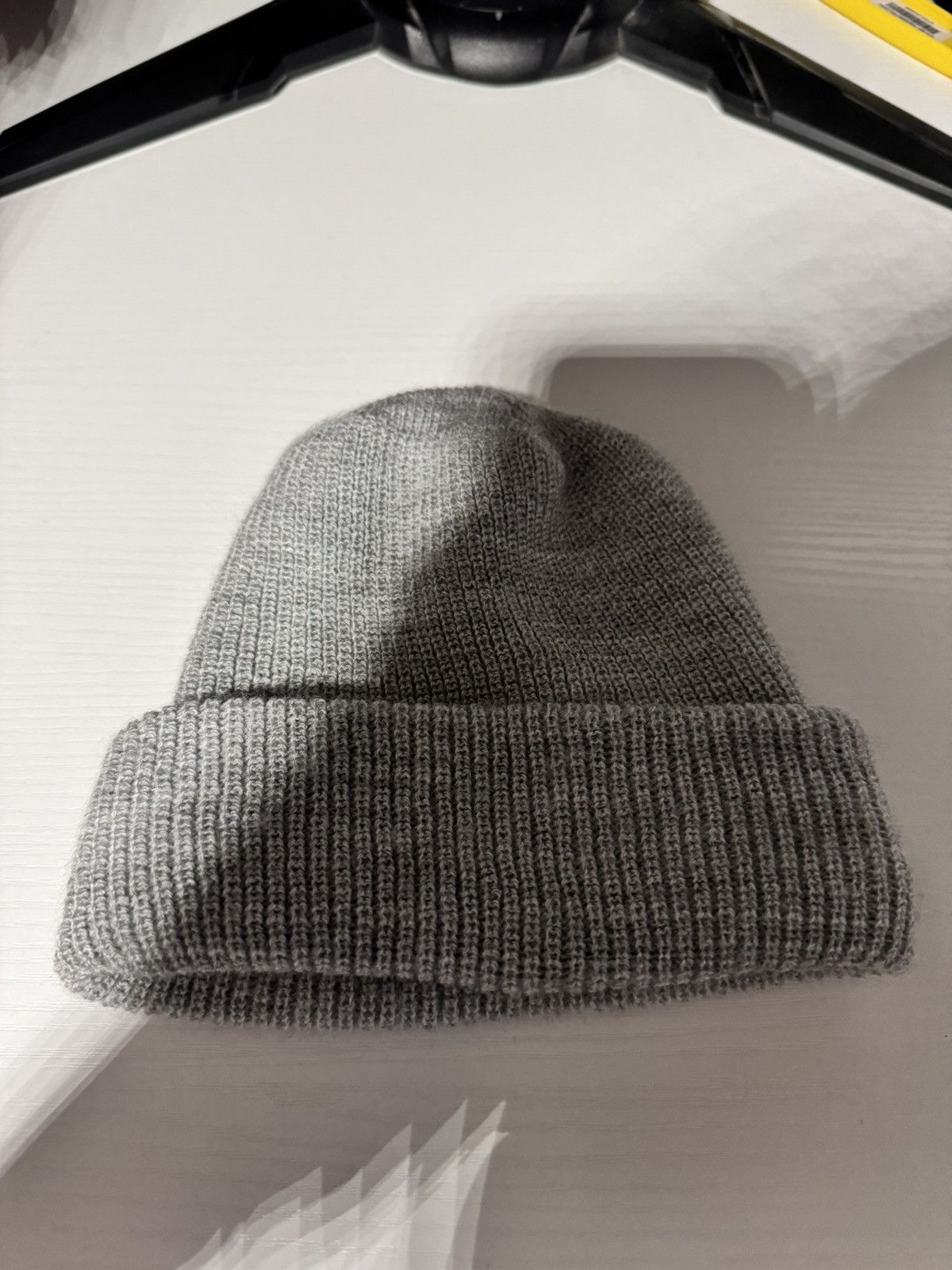 JJJJound JJJJound Wool Beanie Grey Size ONE SIZE - 2 Thumbnail