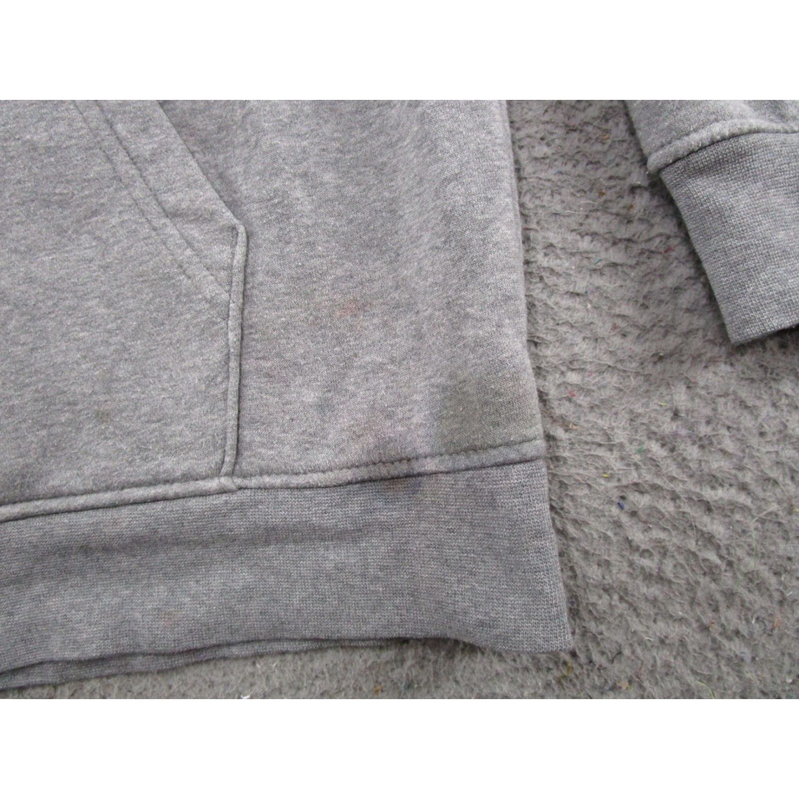 Jordan Brand VINTAGE Jordan Air Hoodie Pullover Mens L Gray Brooklyn Essentials Sweatshirt DQ7466-091 Size US L / EU 52-54 / 3 - 2 Thumbnail