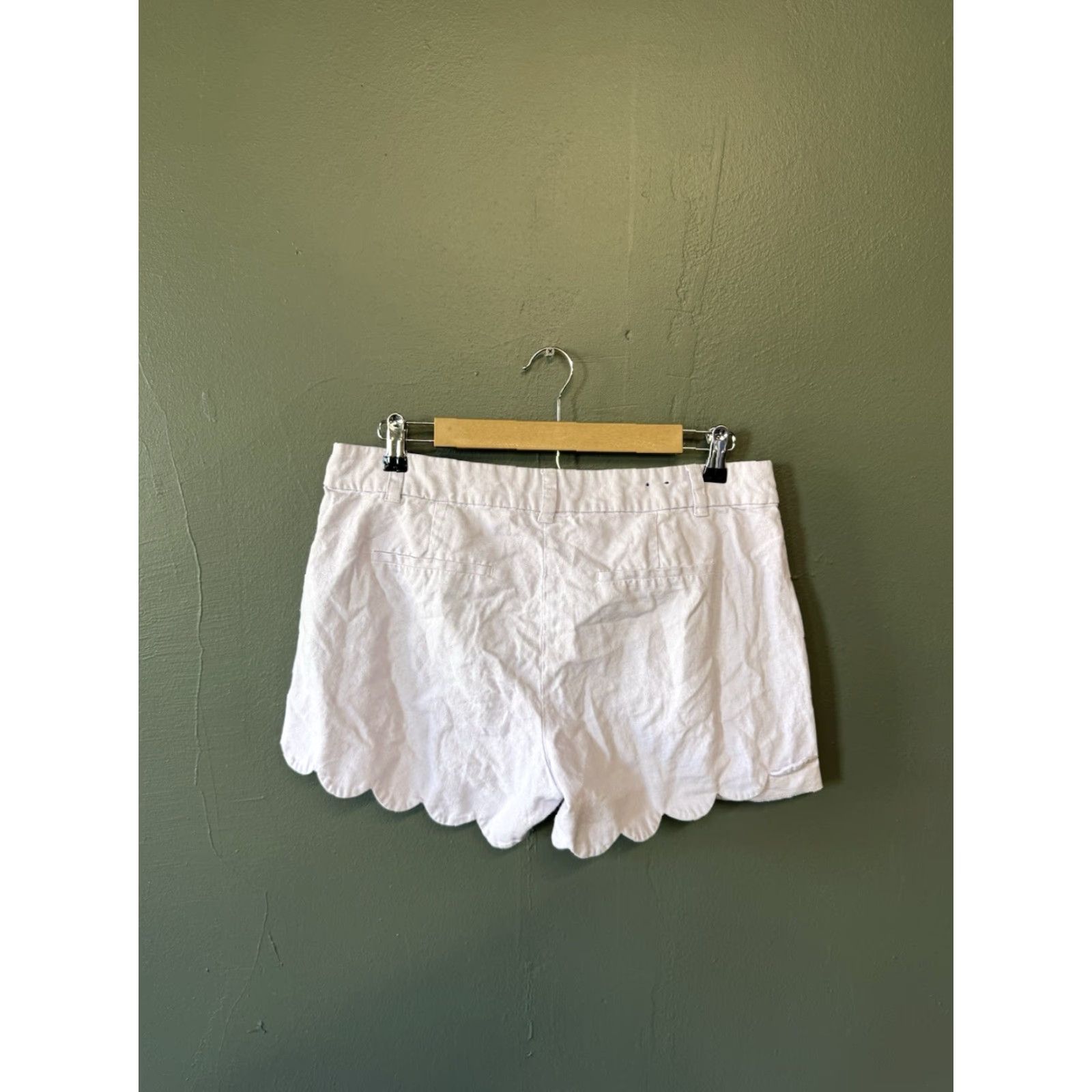 J.Crew J.CREW Womens Chino Shorts Size 10 Lavender Purple Regular Chino 10 Womens Size 32" / US 10 / IT 46 - 2 Thumbnail