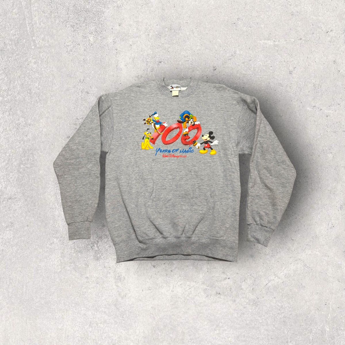 Disney × Vintage Vintage Disney 100 Years of Magic sweatshirt Size US M / EU 48-50 / 2 - 1 Thumbnail