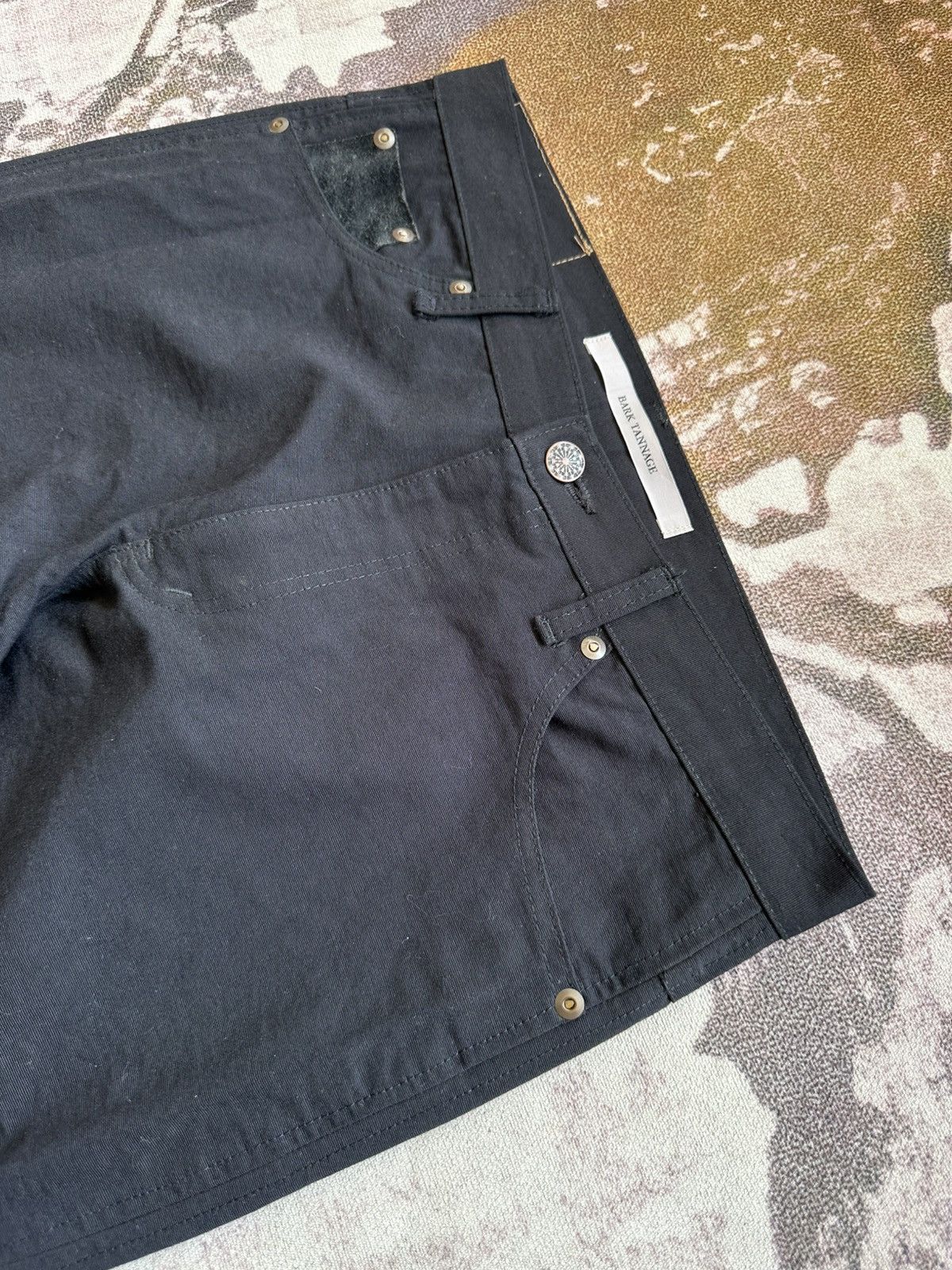 Japanese Brand Early 00’s Bark Tannage Japan canvas craftsmanship pants Size US 30 / EU 46 - 5 Thumbnail