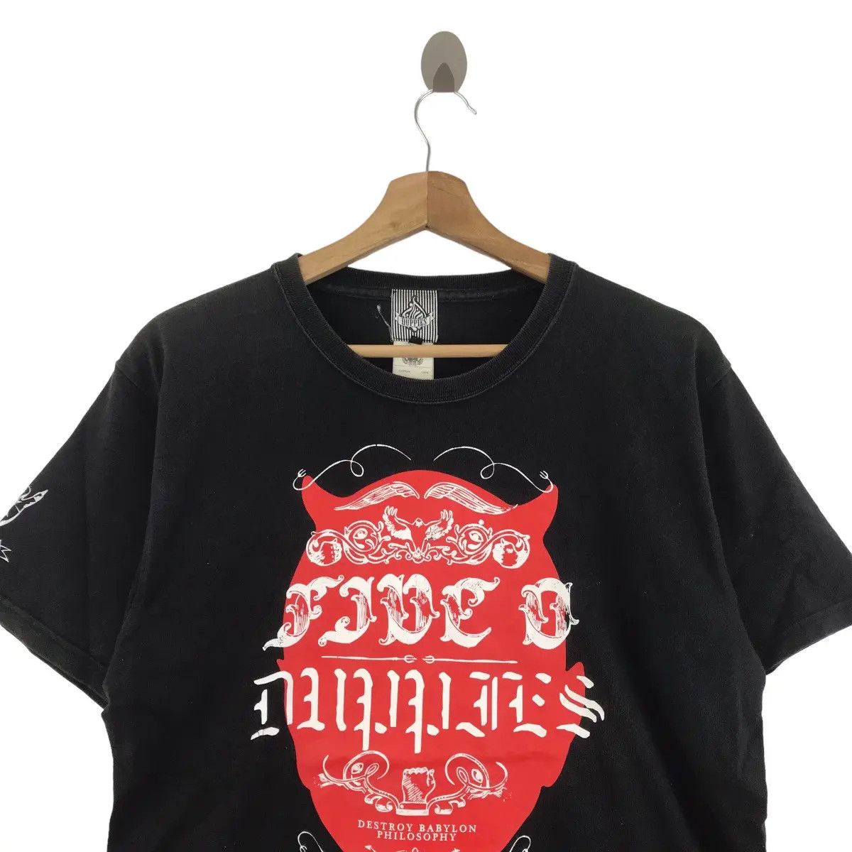 Vintage DUPPIES Japanese Brand Destroy Babylon Philosophy Size US L / EU 52-54 / 3 - 2 Thumbnail