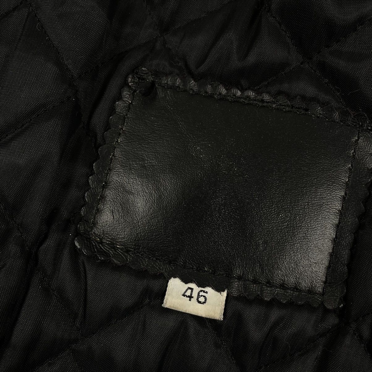 Other Vintage 90s Biker - Moto USA Leather Jacket Size US S / EU 44-46 / 1 - 9 Thumbnail