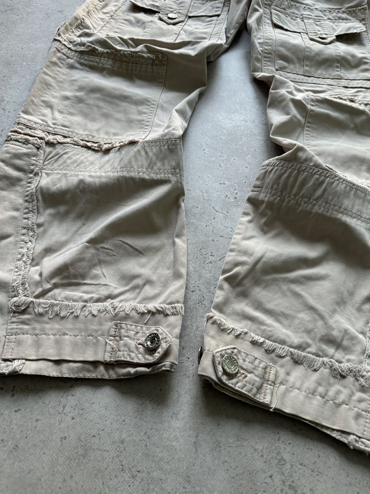 Dolce & Gabbana 🔥 Dolce&Gabbana Archive 00s PatchWork Distressed Pants Size US 34 / EU 50 - 7 Thumbnail