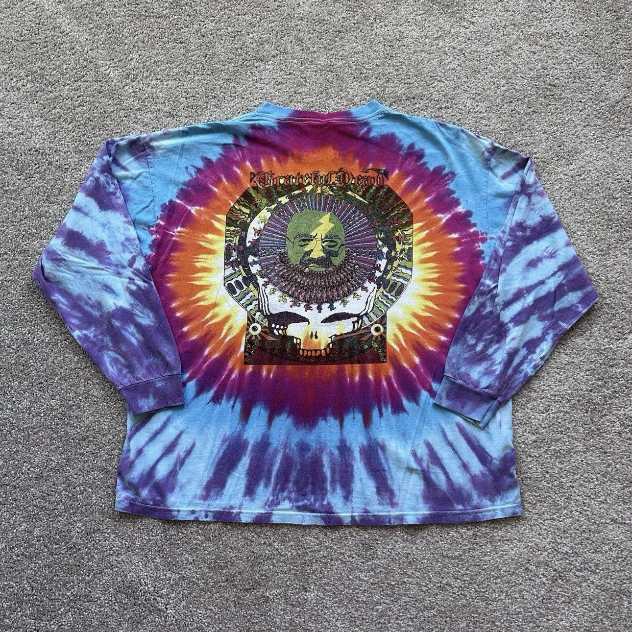 Vintage Vintage Grateful Dead Tie Dye Long Sleeve Shirt Jerry Garcia Size US XL / EU 56 / 4 - 5 Thumbnail