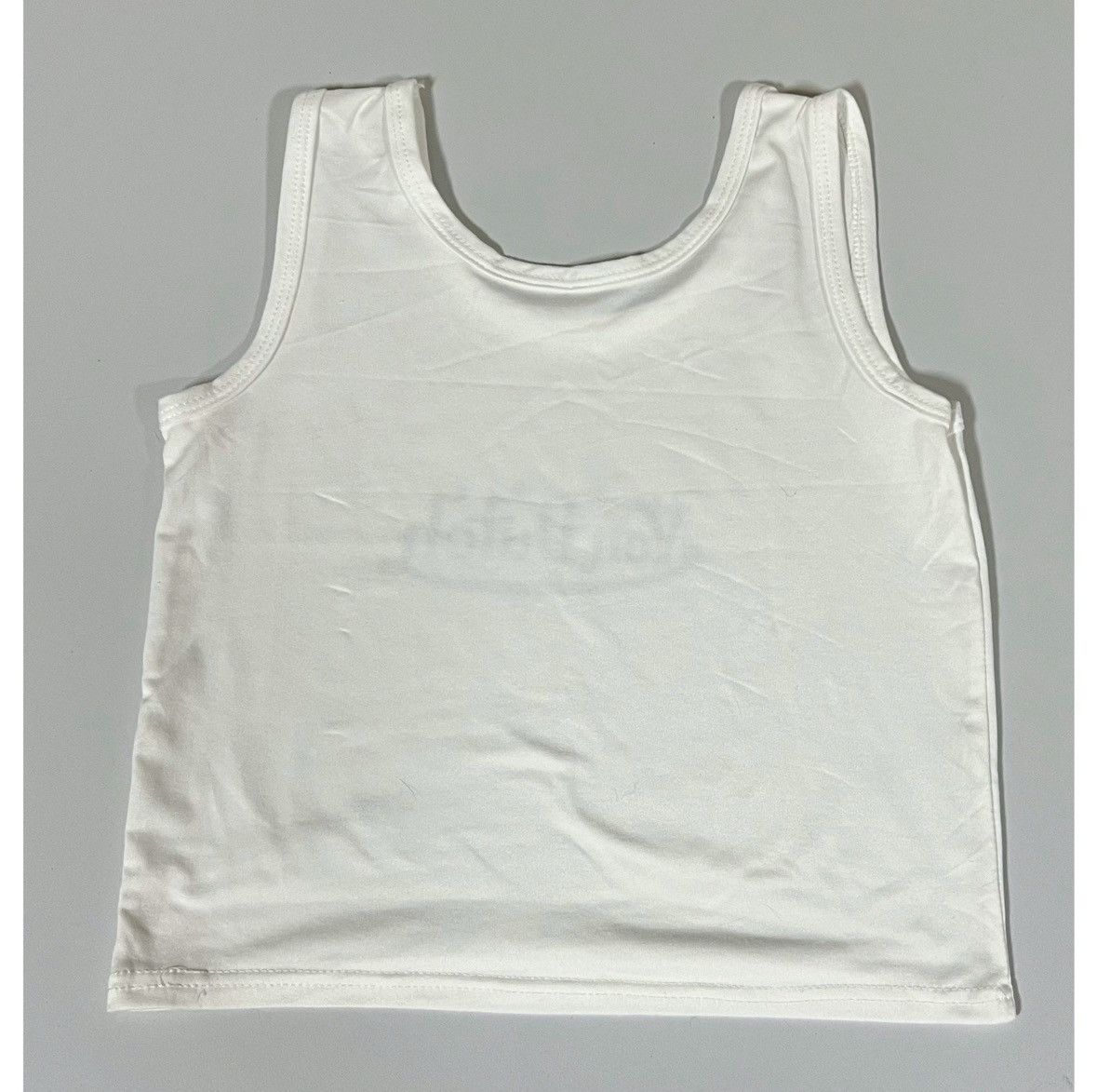 Von Dutch Von Dutch White Logo Graphic Top Muscle Tee T-Shirt Size M 🤍 Size M / US 6-8 / IT 42-44 - 4 Thumbnail