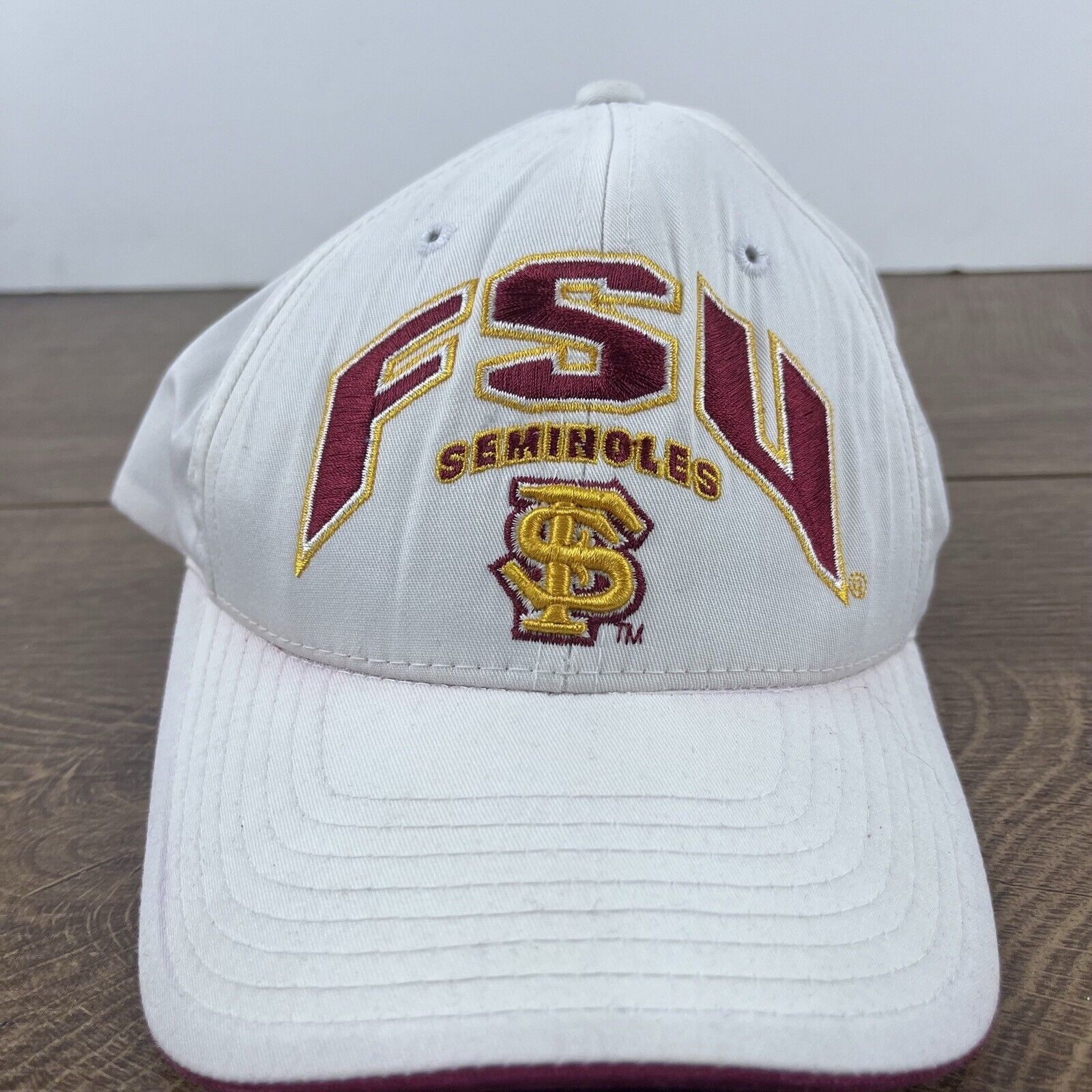 Other Florida State Seminoles Hat FSU NCAA Hat Adjustable Hat Whit Size ONE SIZE - 5 Thumbnail