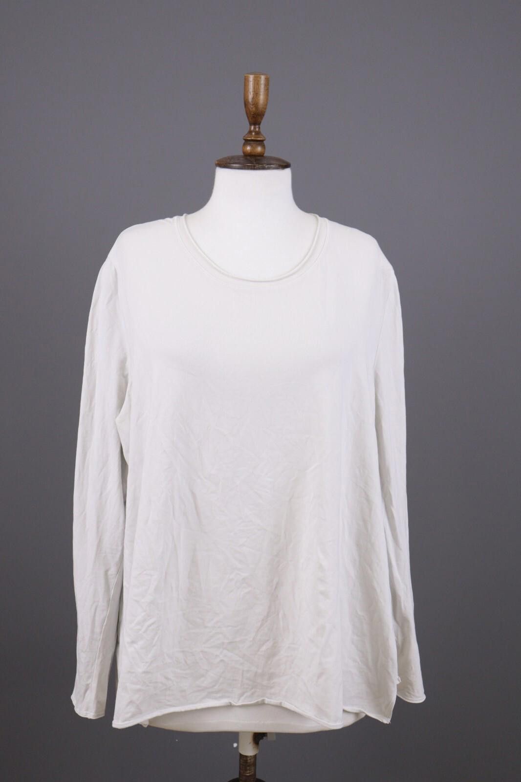 Oscar De La Renta Oska White Lightweight Summer Top Shirt Size 5 / 2XL Size XXL / US 16-18 / IT 52-54 - 1 Thumbnail