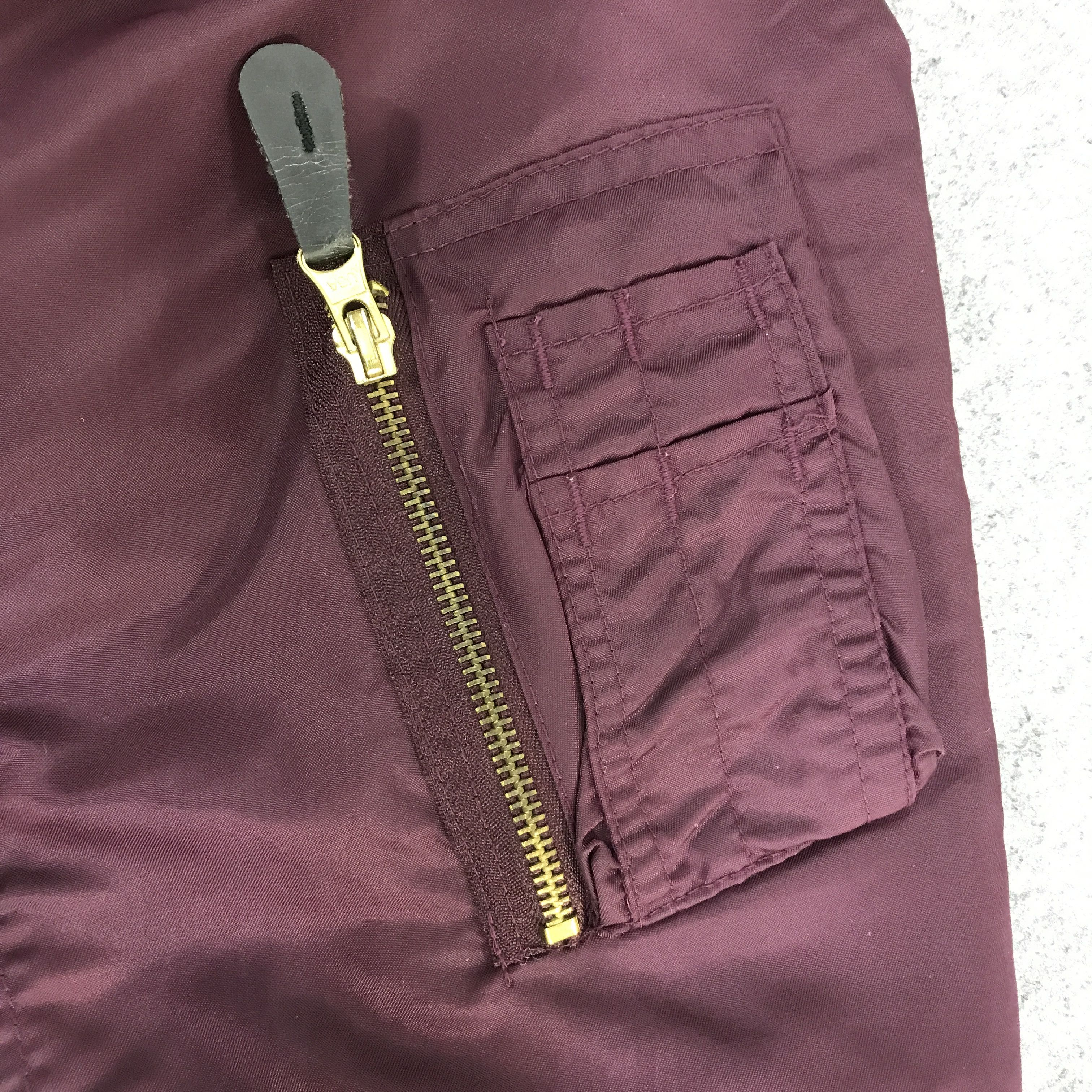 Japanese Brand AIR FORCE TYPE MA-1 DESIGN BOMBER JACKET K104B8 Size US L / EU 52-54 / 3 - 11 Thumbnail