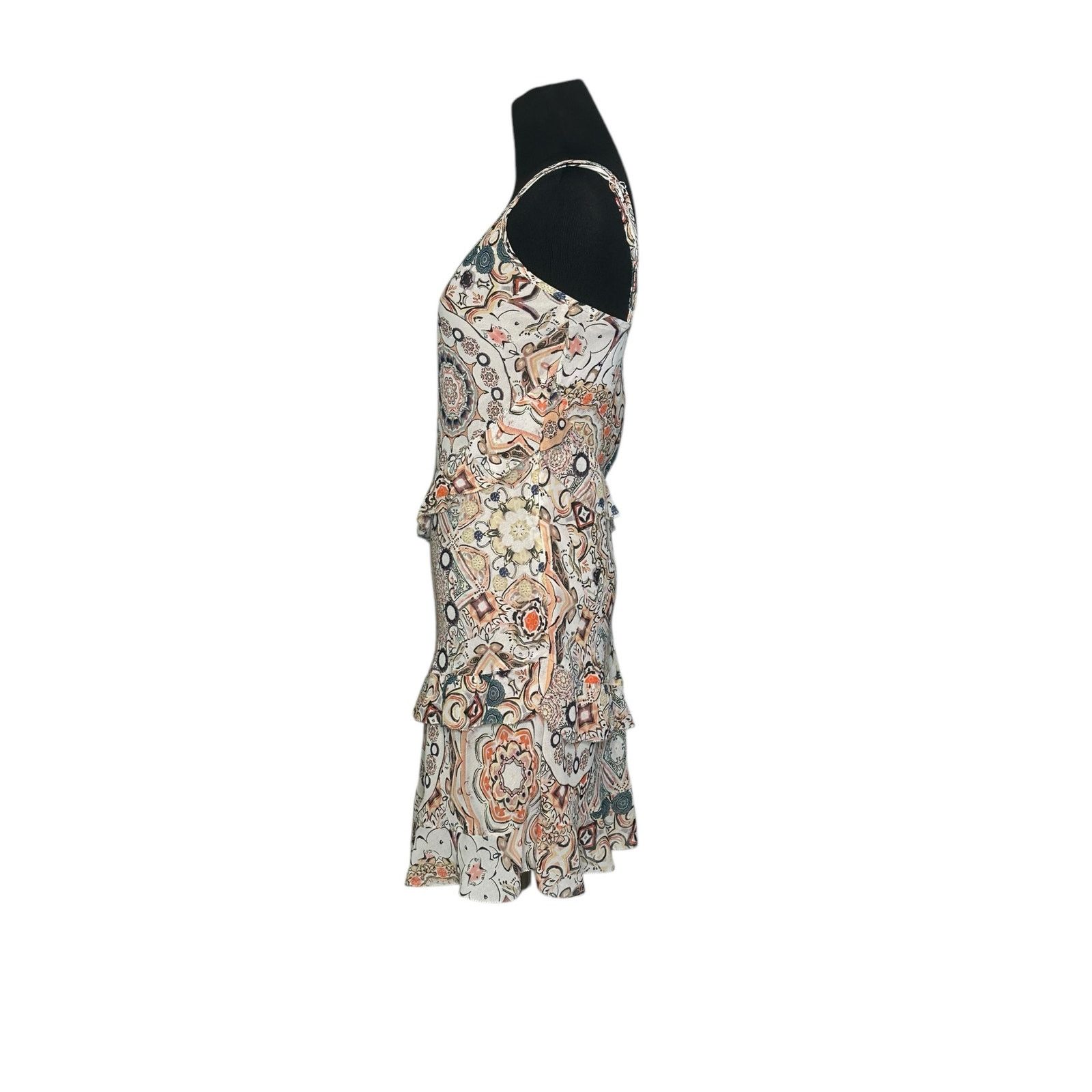 Gregory Gregory beige floral ruffled dress size 38 - Small Size S / US 4 / IT 40 - 4 Thumbnail