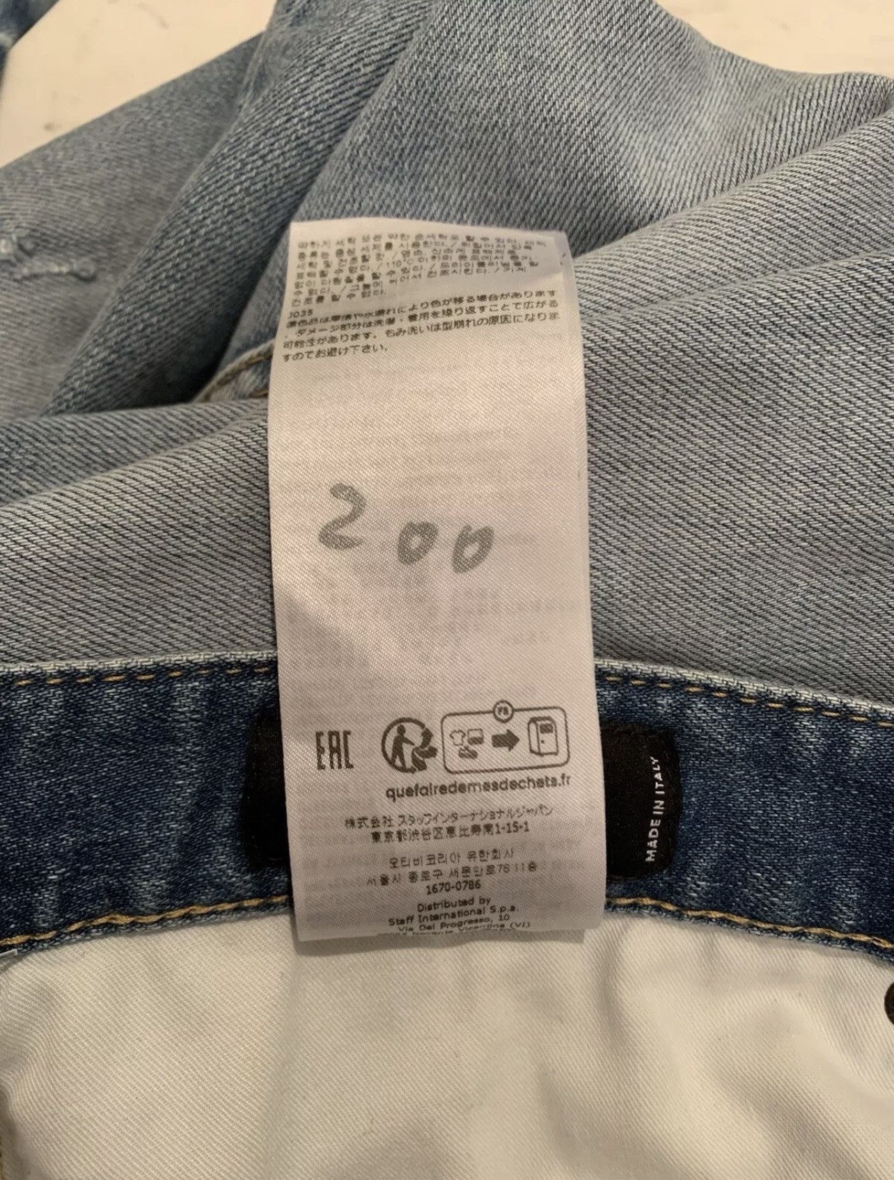 Dsquared2 Dsquared2 DSQUARED2 ROADIE JEANS BLUE SIZE 50 Waist 38 Inch Size US 34 / EU 50 - 14 Thumbnail