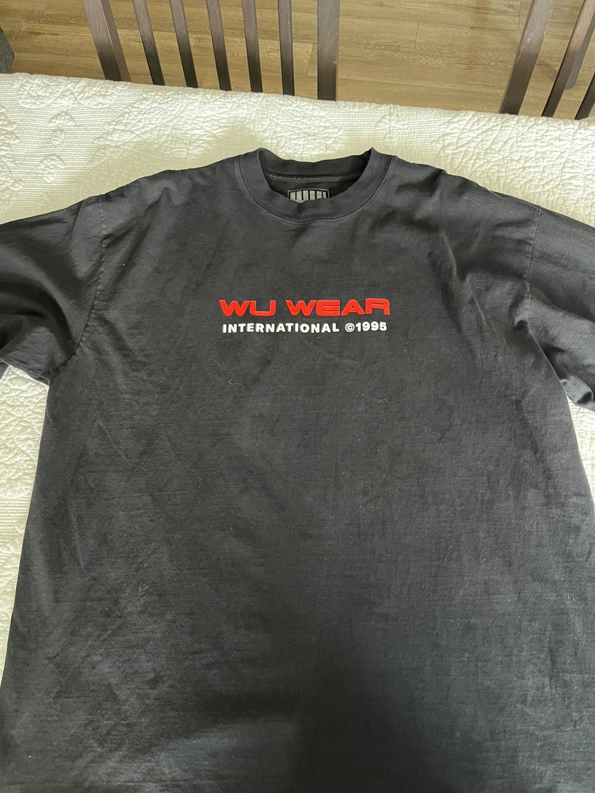 Wu-Tang Clan Wu Wear L/S Shirt Wu-Tang Clan 1995 Globe Sleeve Print XL Size US XL / EU 56 / 4 - 1 Thumbnail