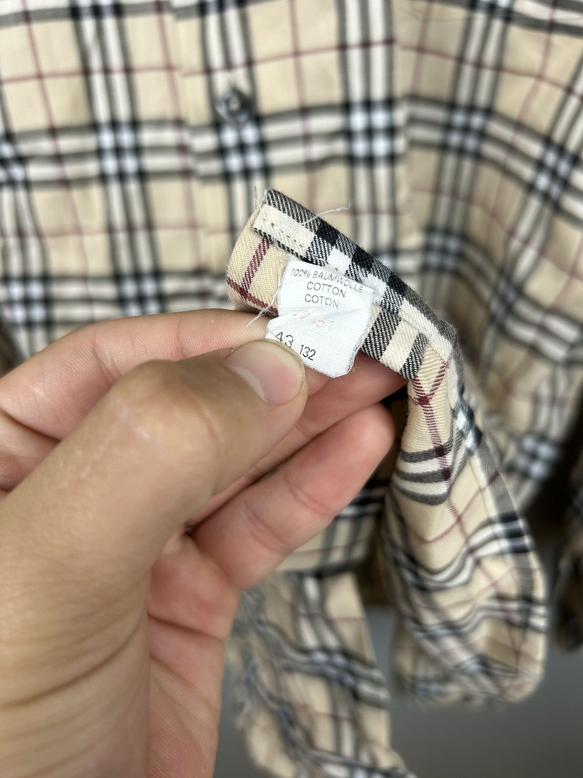 Burberry Burberry Nova Check Shirt Size US L / EU 52-54 / 3 - 13 Thumbnail