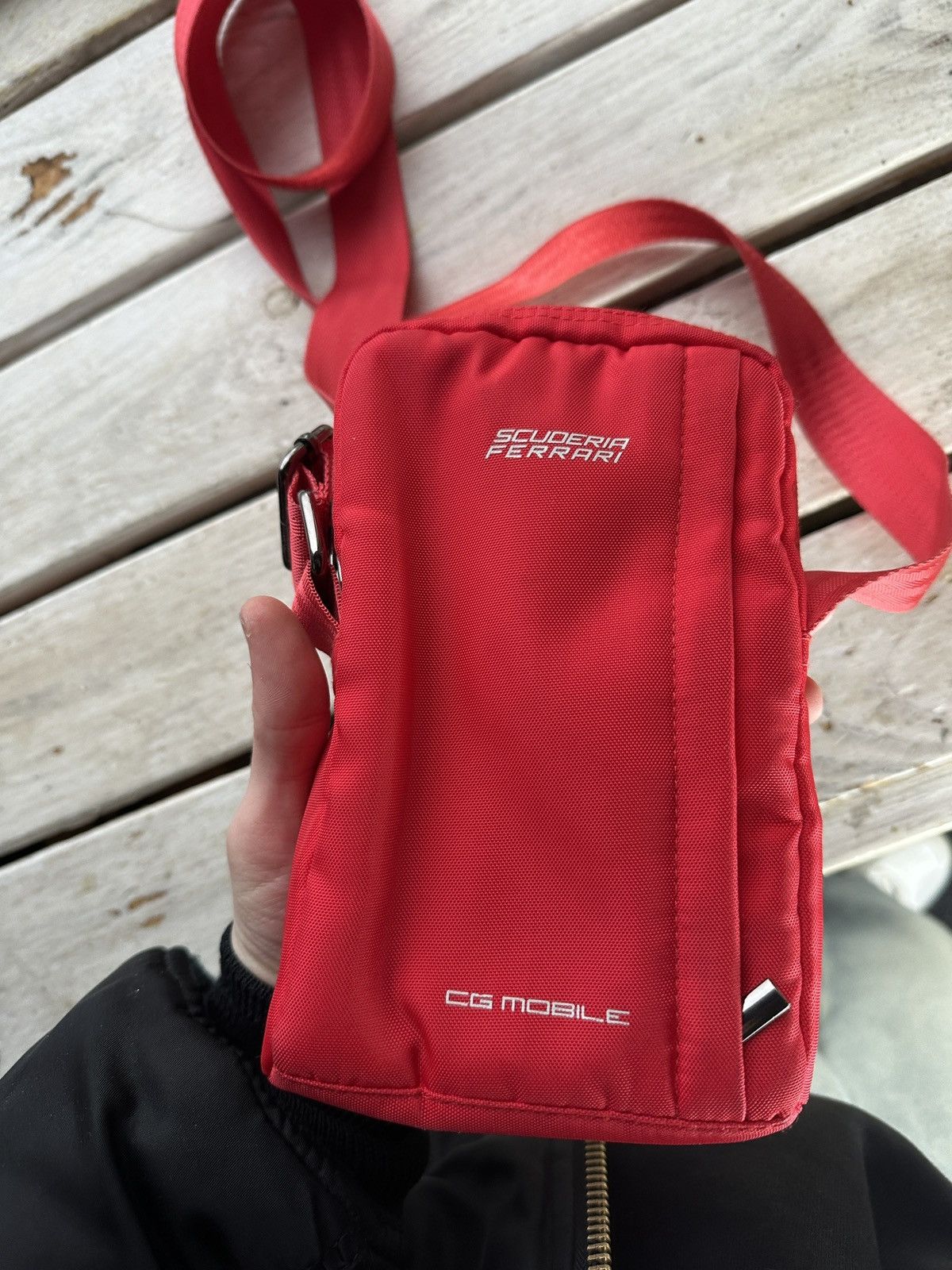 Ferrari 🚨 FERRARI SCUDERIA CG MOBILE RED MEN BAG WITH LOGO Size ONE SIZE - 7 Thumbnail