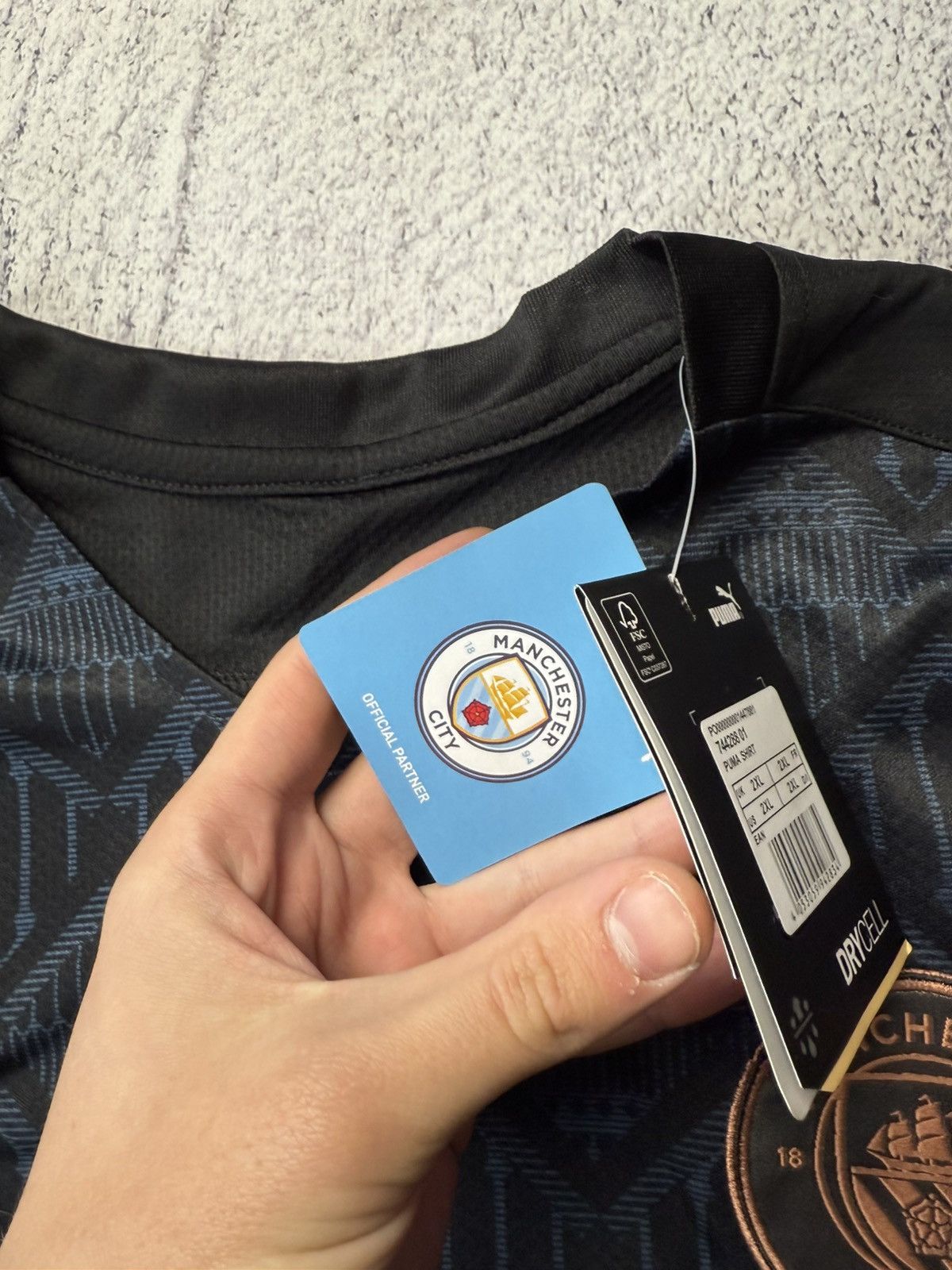 Puma Manchester City Puma New Jersey Size US XXL / EU 58 / 5 - 11 Thumbnail